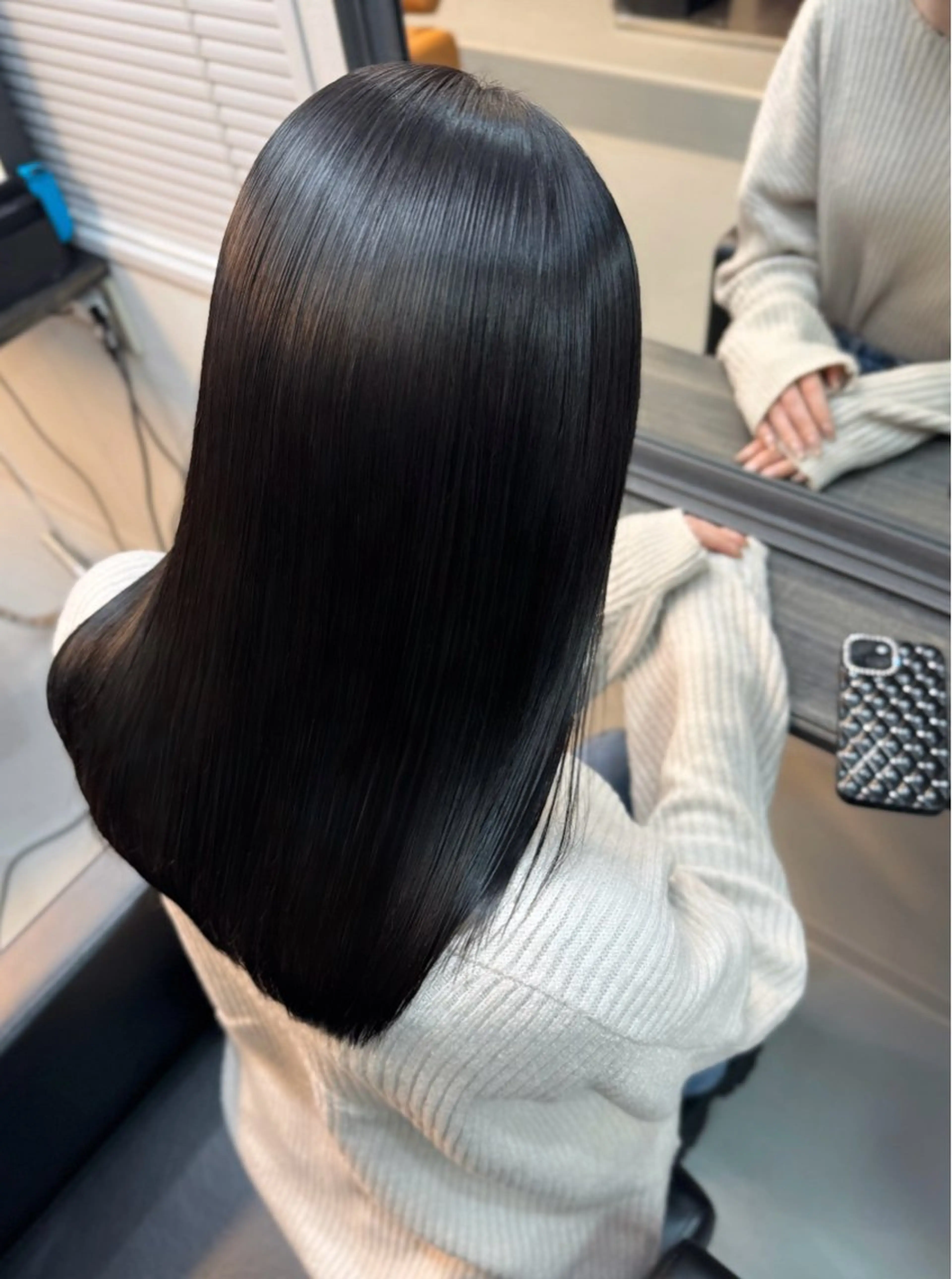 セミロング カラー XYZ新宿所属・縮毛矯正/韓国 /店長/KANATOのヘアスタイル