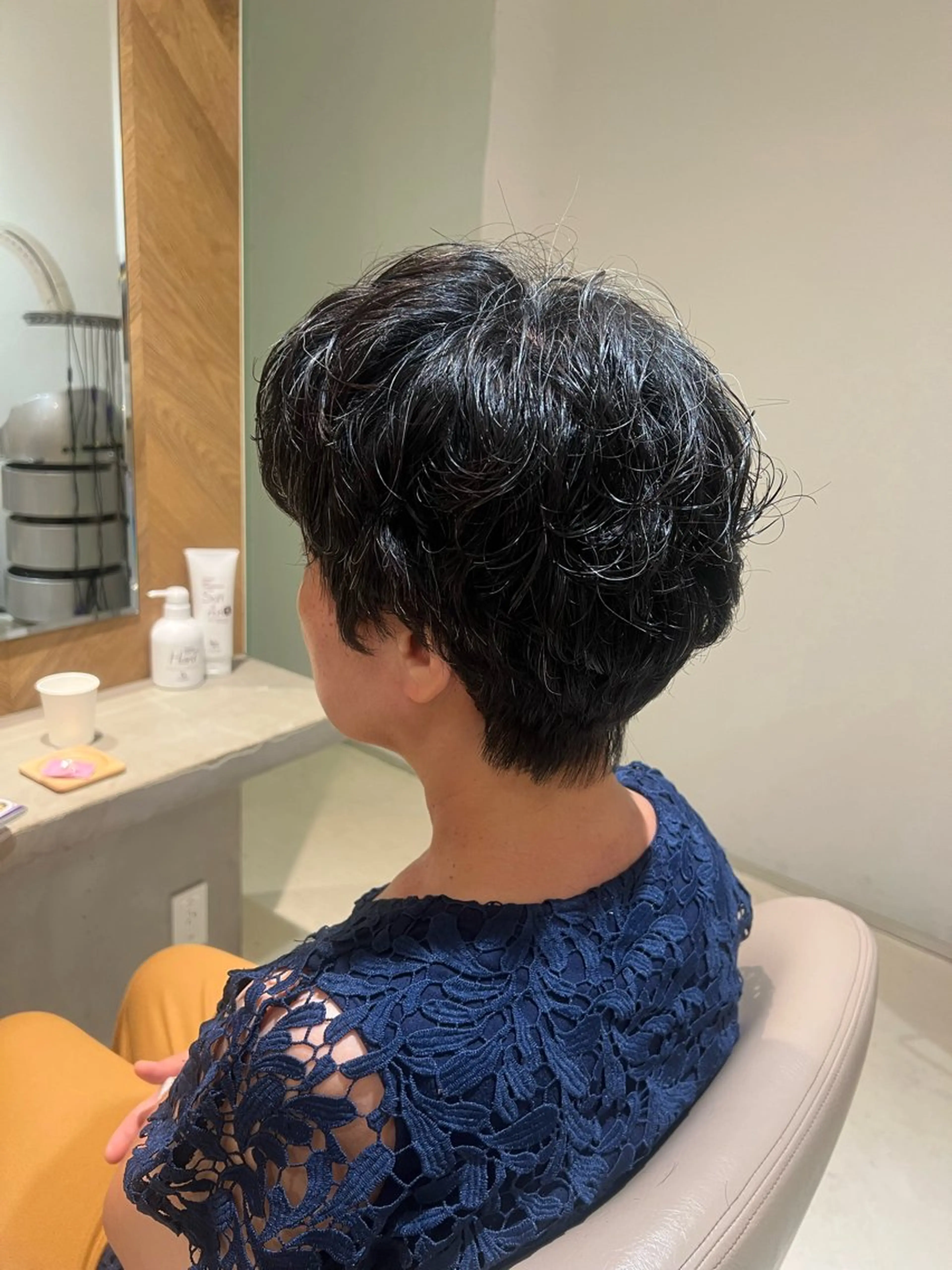 ショート パーマ カット パーマ KINGDOM ALLURE所属・KINGDOM イナキ🌙のヘアスタイル