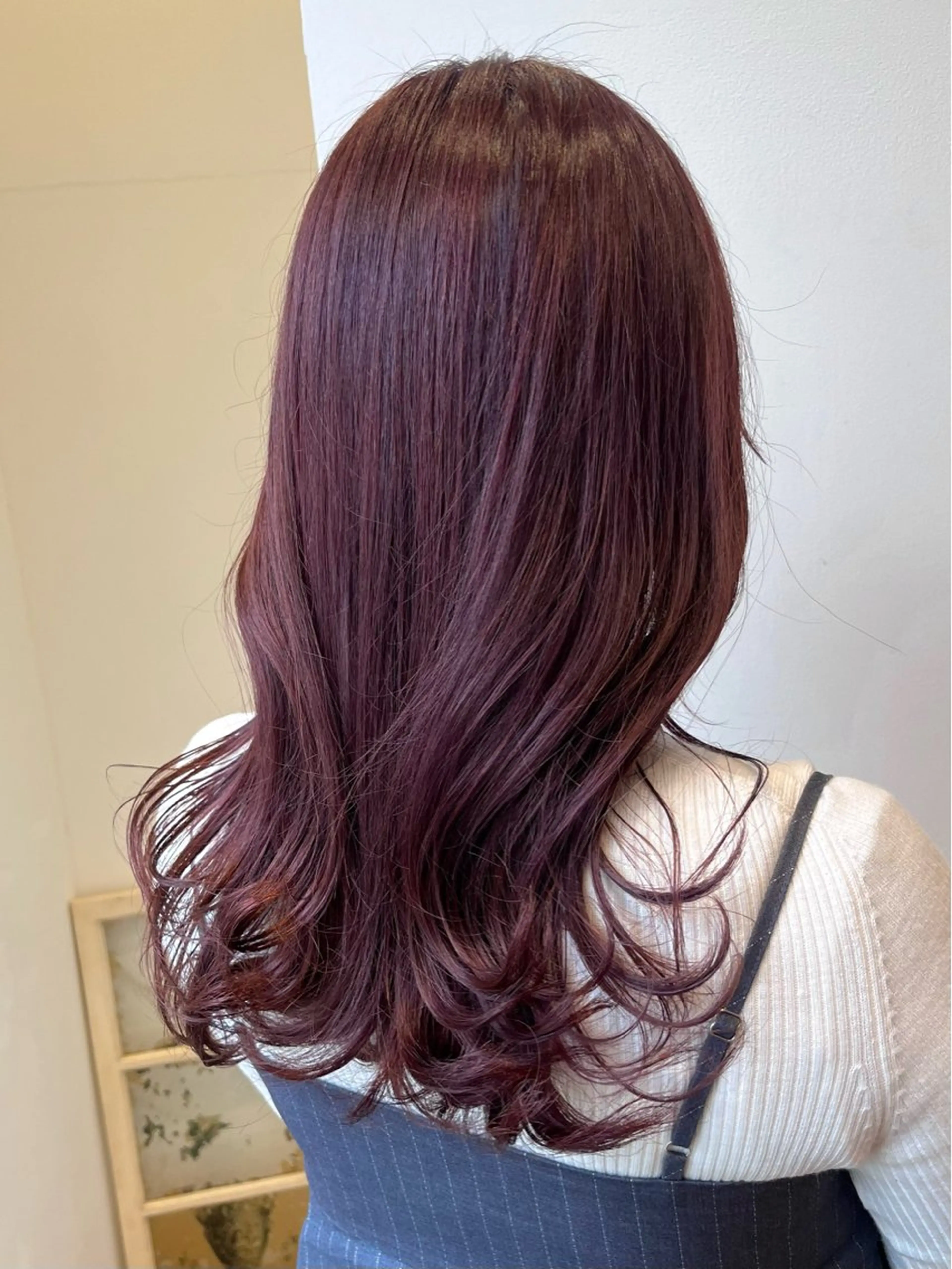 セミロング カラー ヘアカラー 暖色カラー/似合わせ カット/名古屋/辻のヘアスタイル