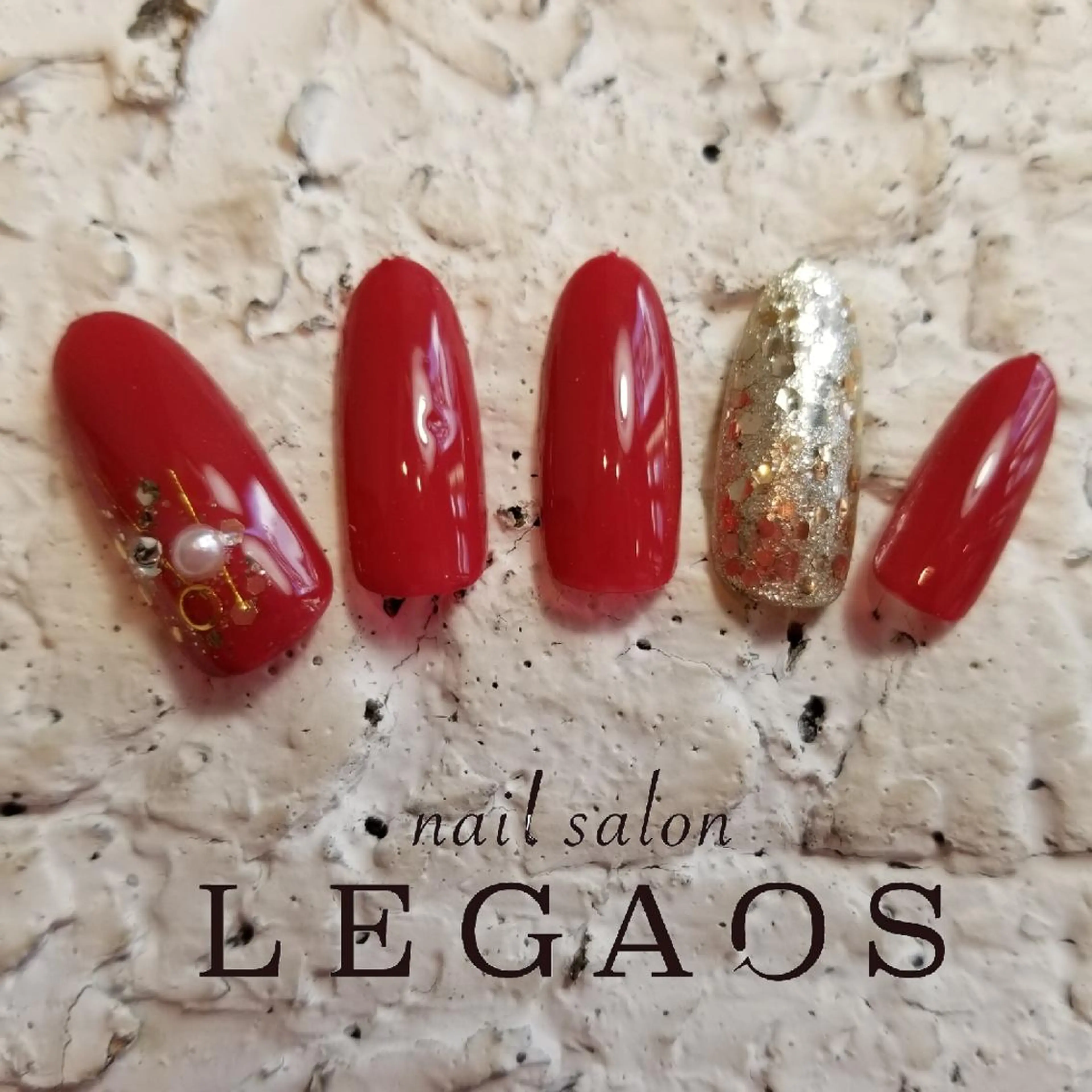 ネイル ｾﾝﾀｰ南 LEGAOSともこのネイルデザイン