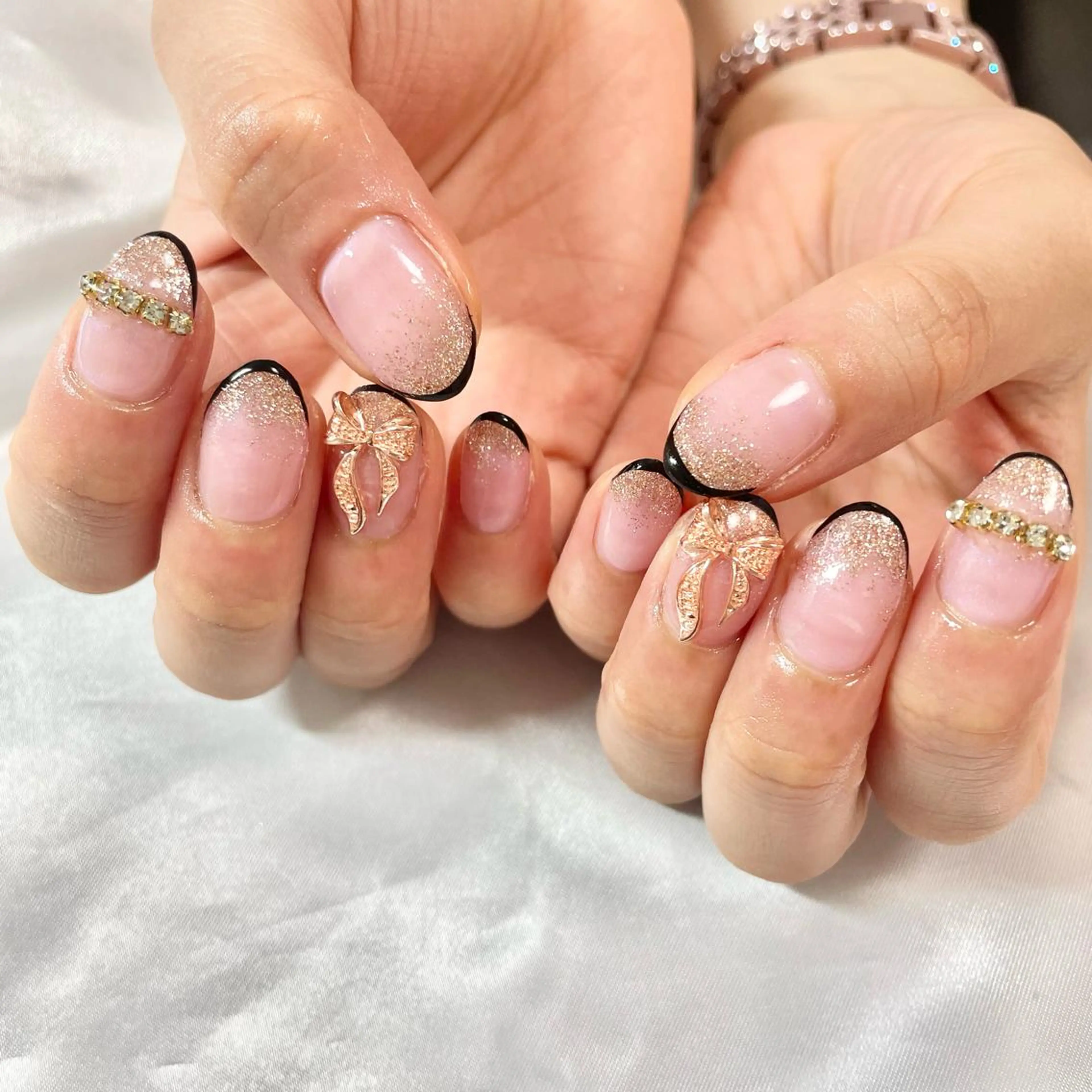 ネイル ワンホンネイル 🎀AYAKO 🎀中韓ネイルのネイルデザイン