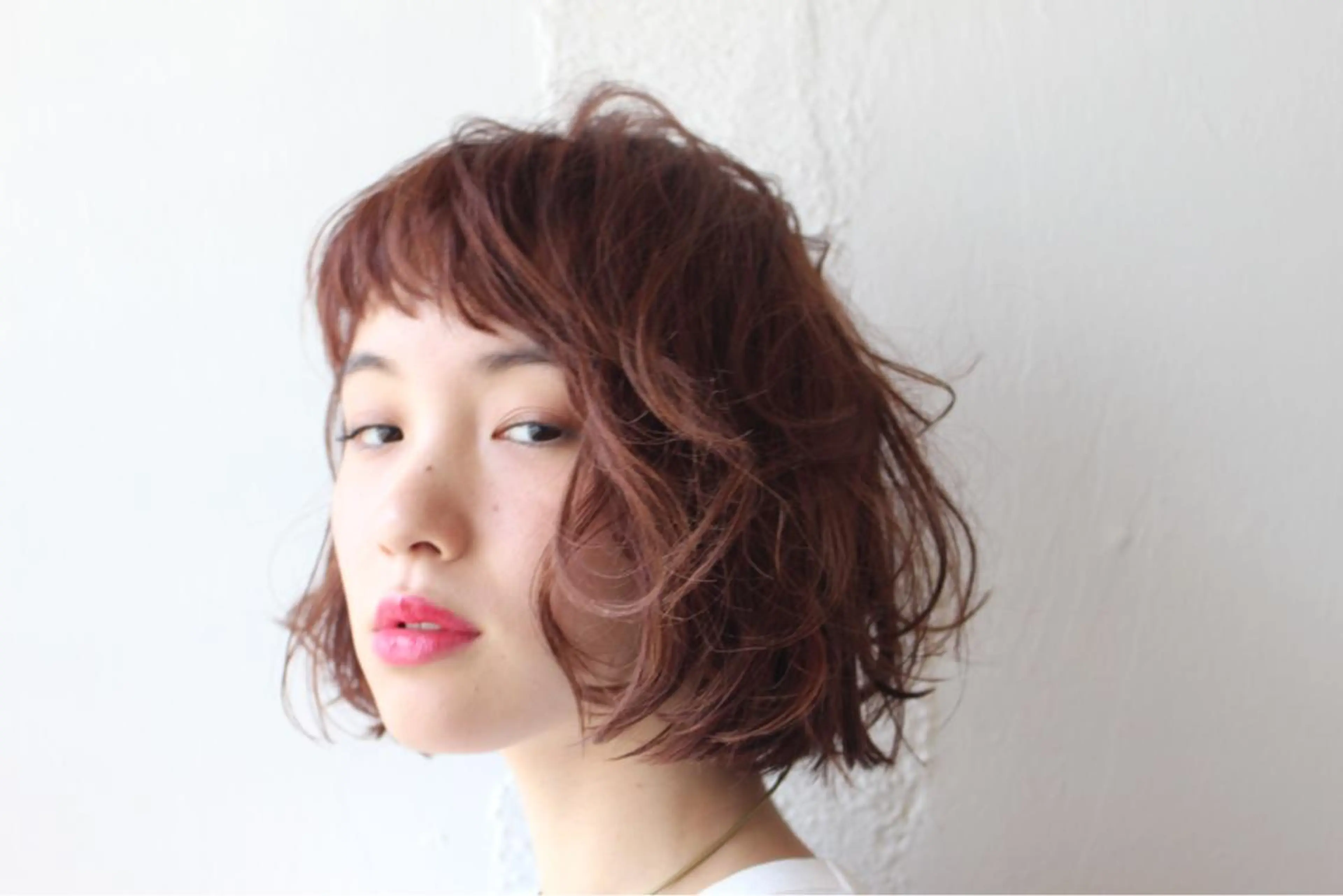 ミディアム カラー hao所属・西山 頌太のヘアスタイル