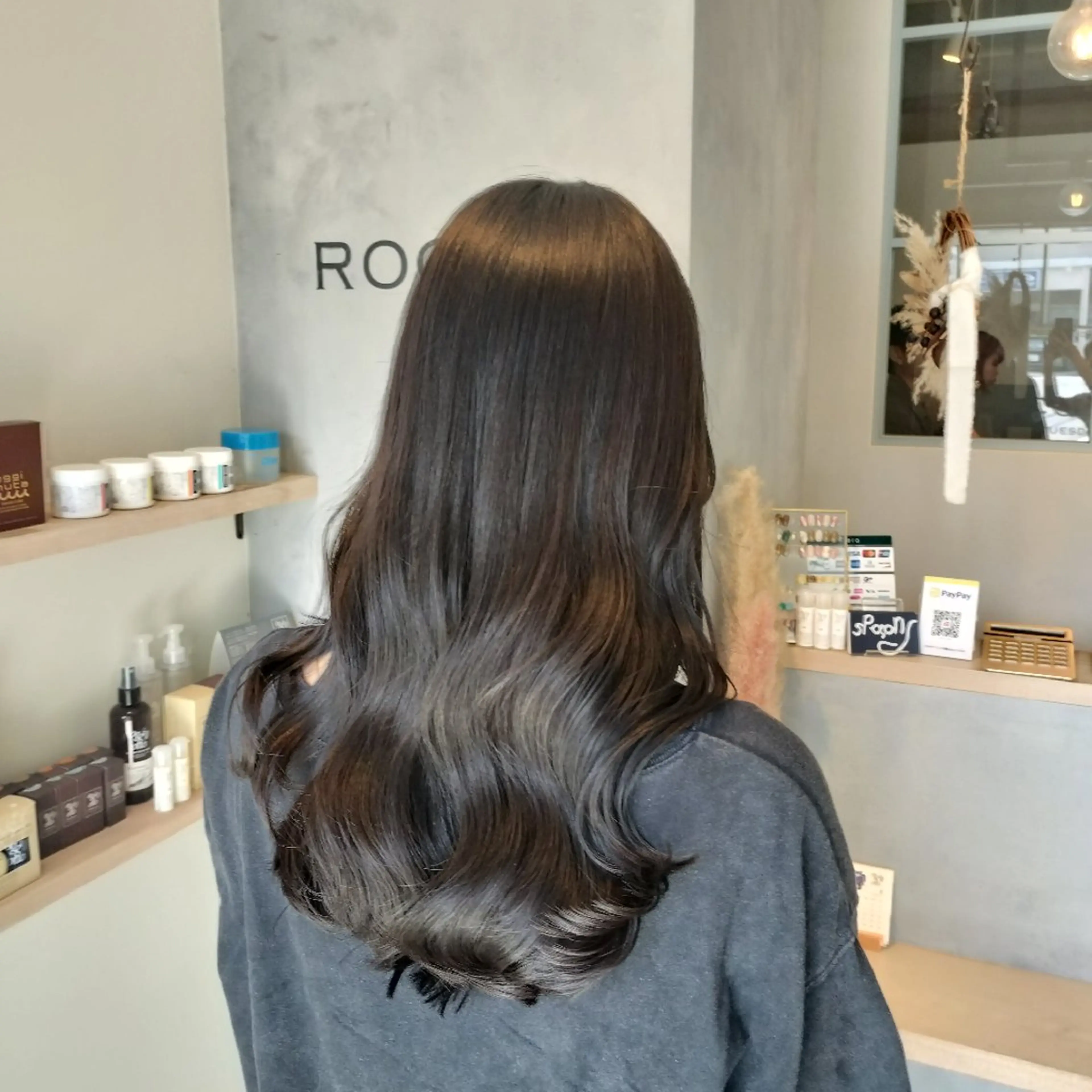 ロング カラー 透明感カラー グレージュ ヘアカラー トリートメント HINAKO/ ROCCOのヘアスタイル