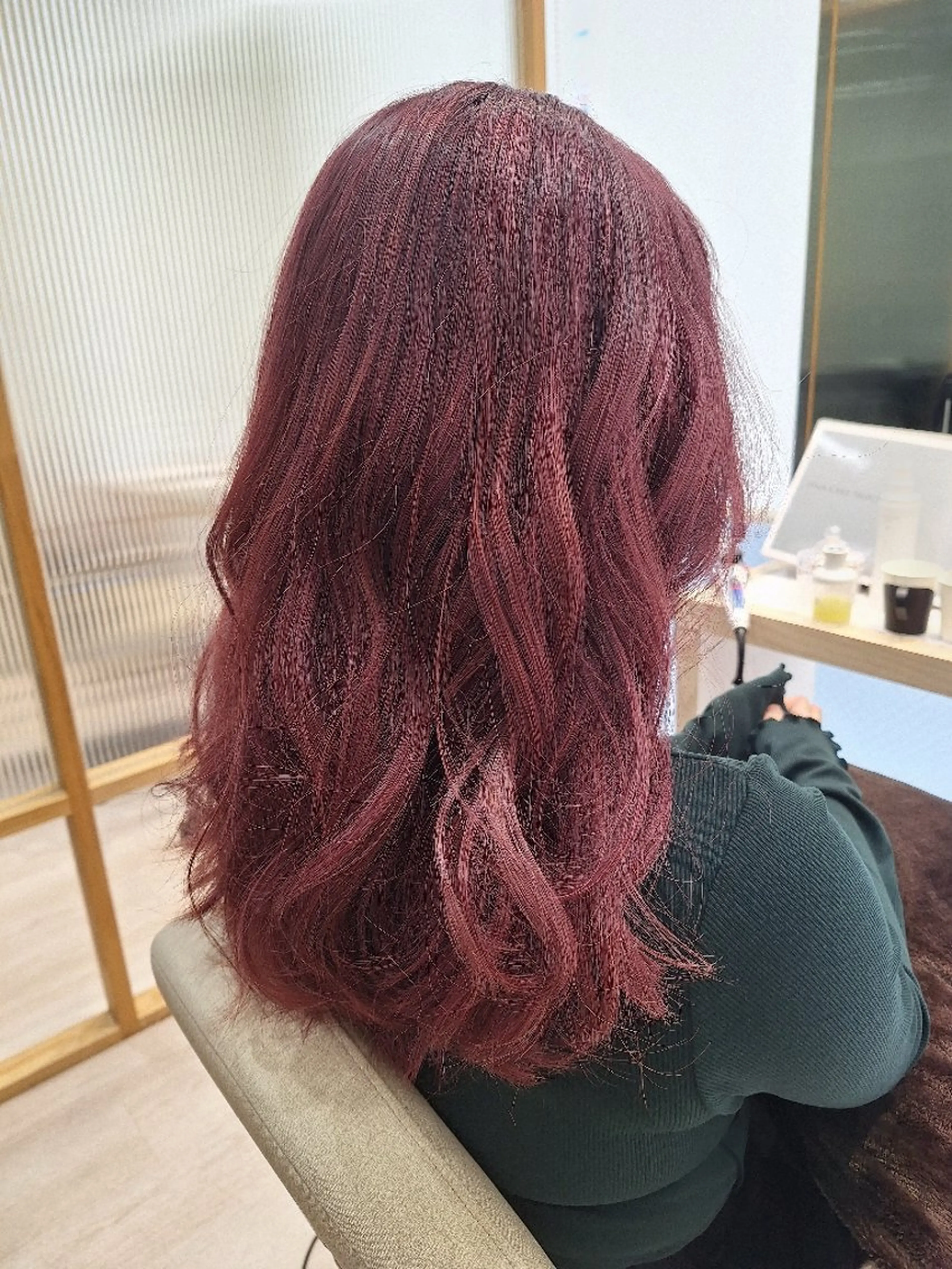 ロング カット ヘアカラー トリートメント 山田 一貴のヘアスタイル