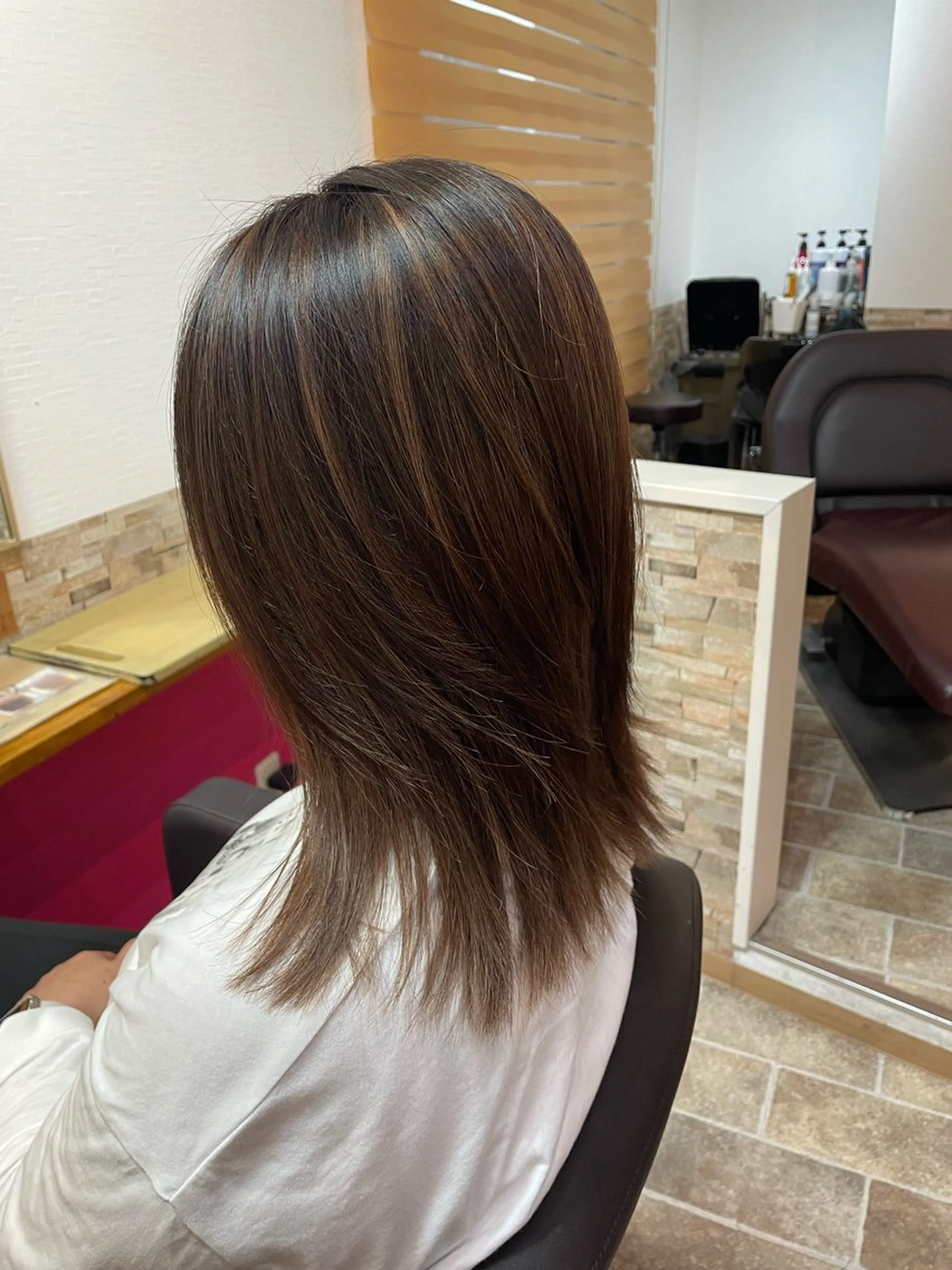 ロング カラー ハイライトカラー ハイライト ヘアカラー トリートメント STAR RIVER所属・YUI/ ブリーチカラー🌷のヘアスタイル