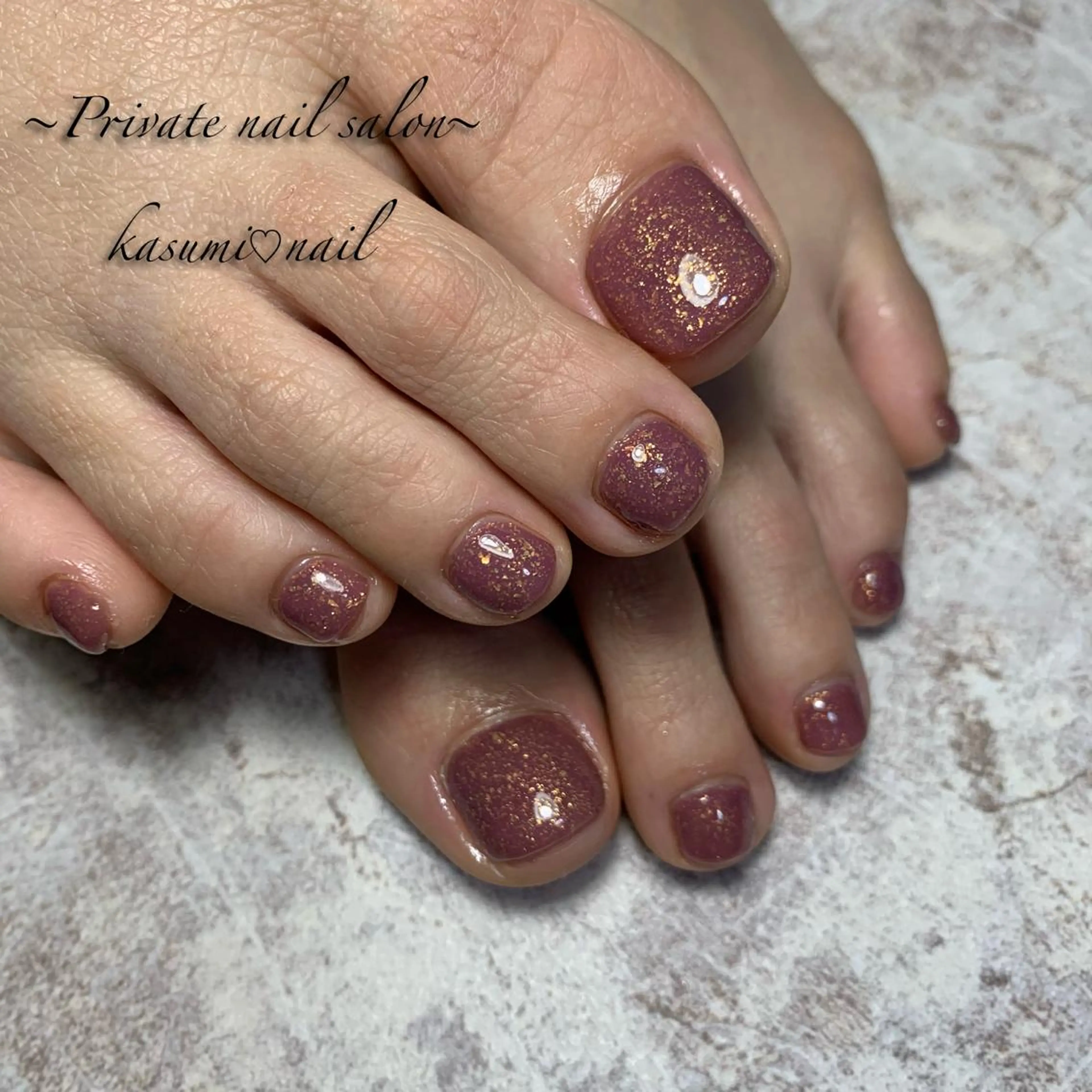 ネイル マグネットネイル ミラーネイル ニュアンスネイル KASUMI♡ Nailのネイルデザイン