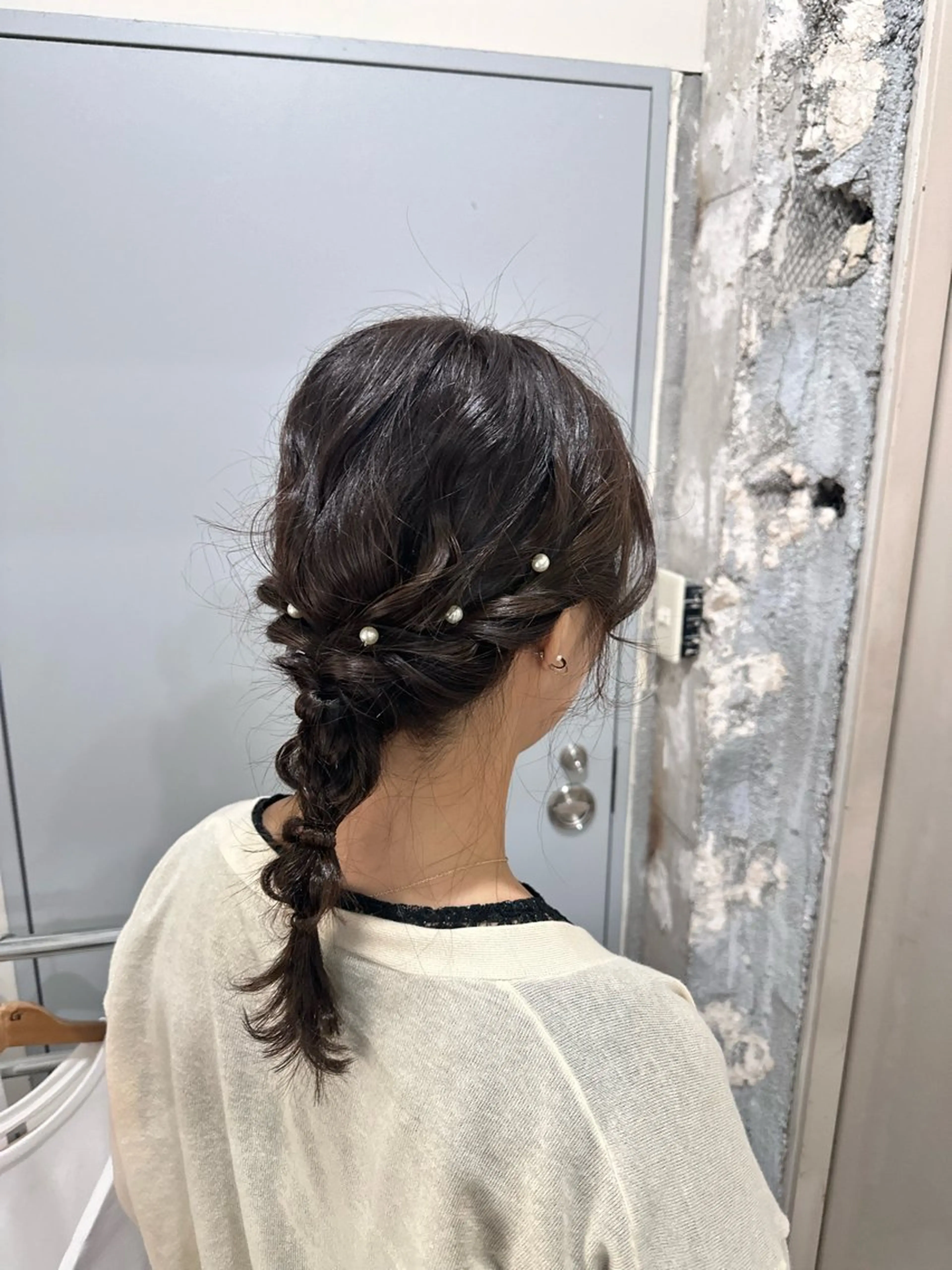 ミディアム ヘアセット Hair Atelier P's 【ピース】所属・Kaori / P’s 渋谷のヘアスタイル