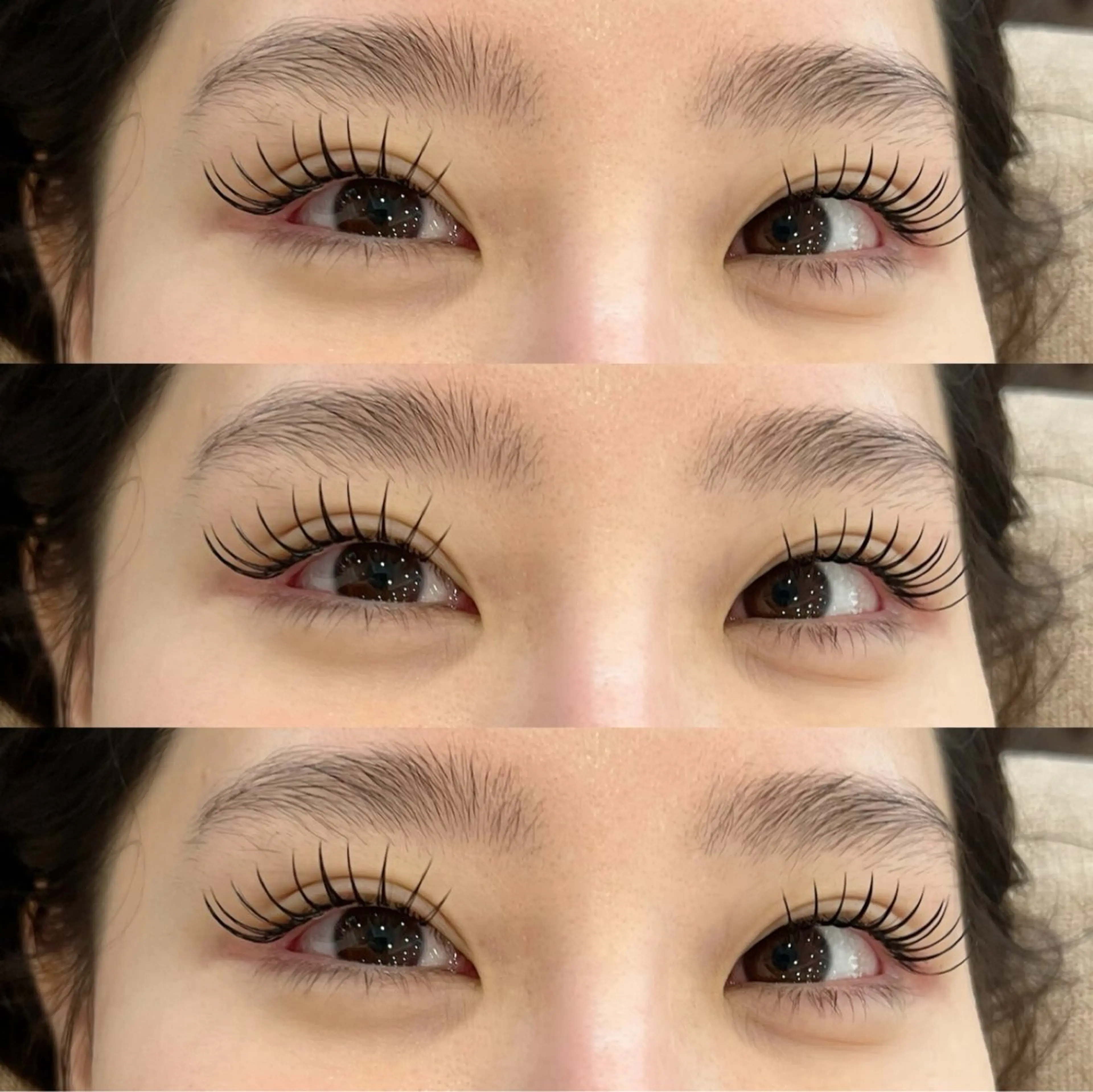 マツエク・マツパ 目尻長め マツエク Millie ainee 店長　神のマツエク・マツパデザイン