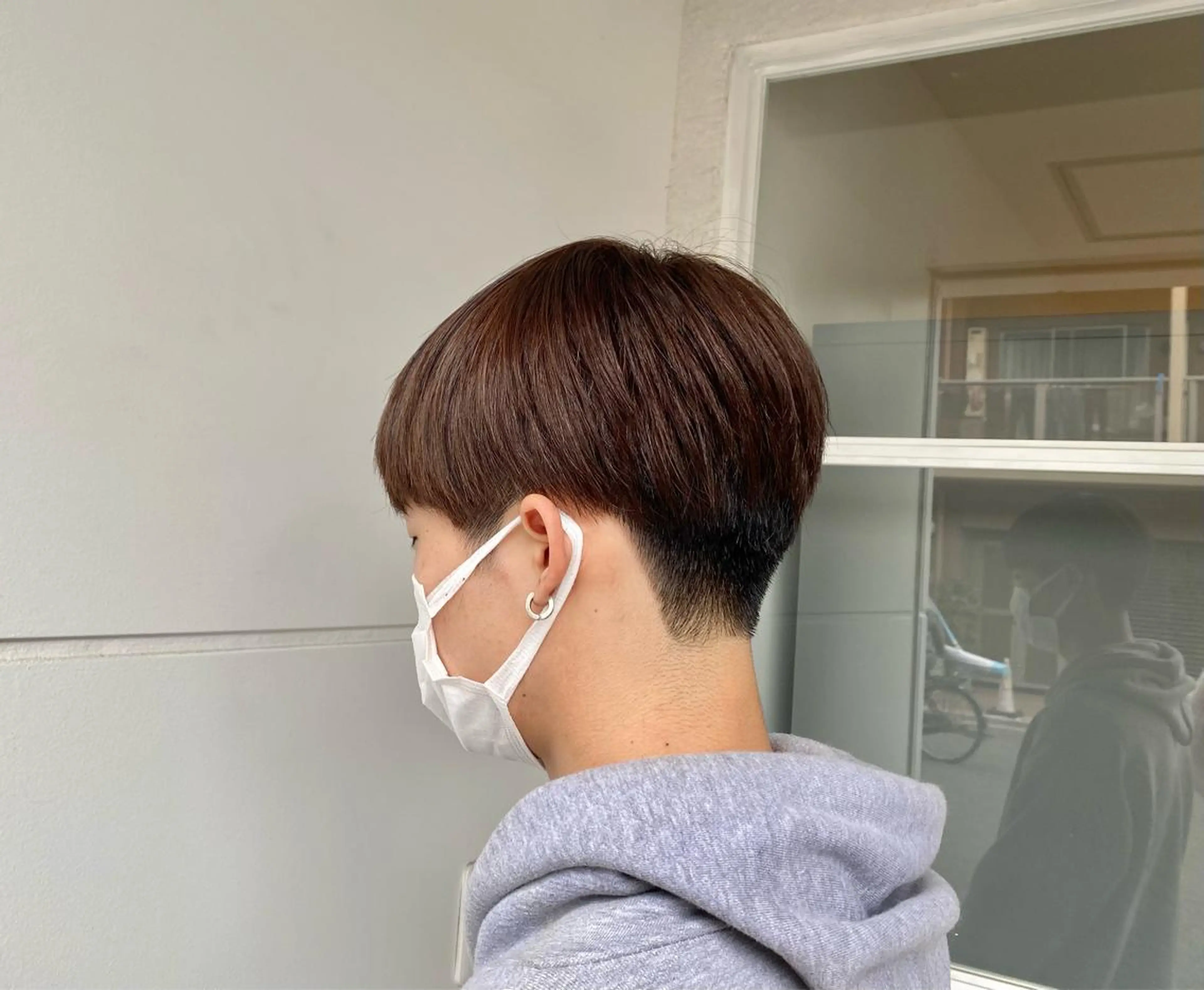 メンズ カット ヘアカラー たなか もえなのヘアスタイル