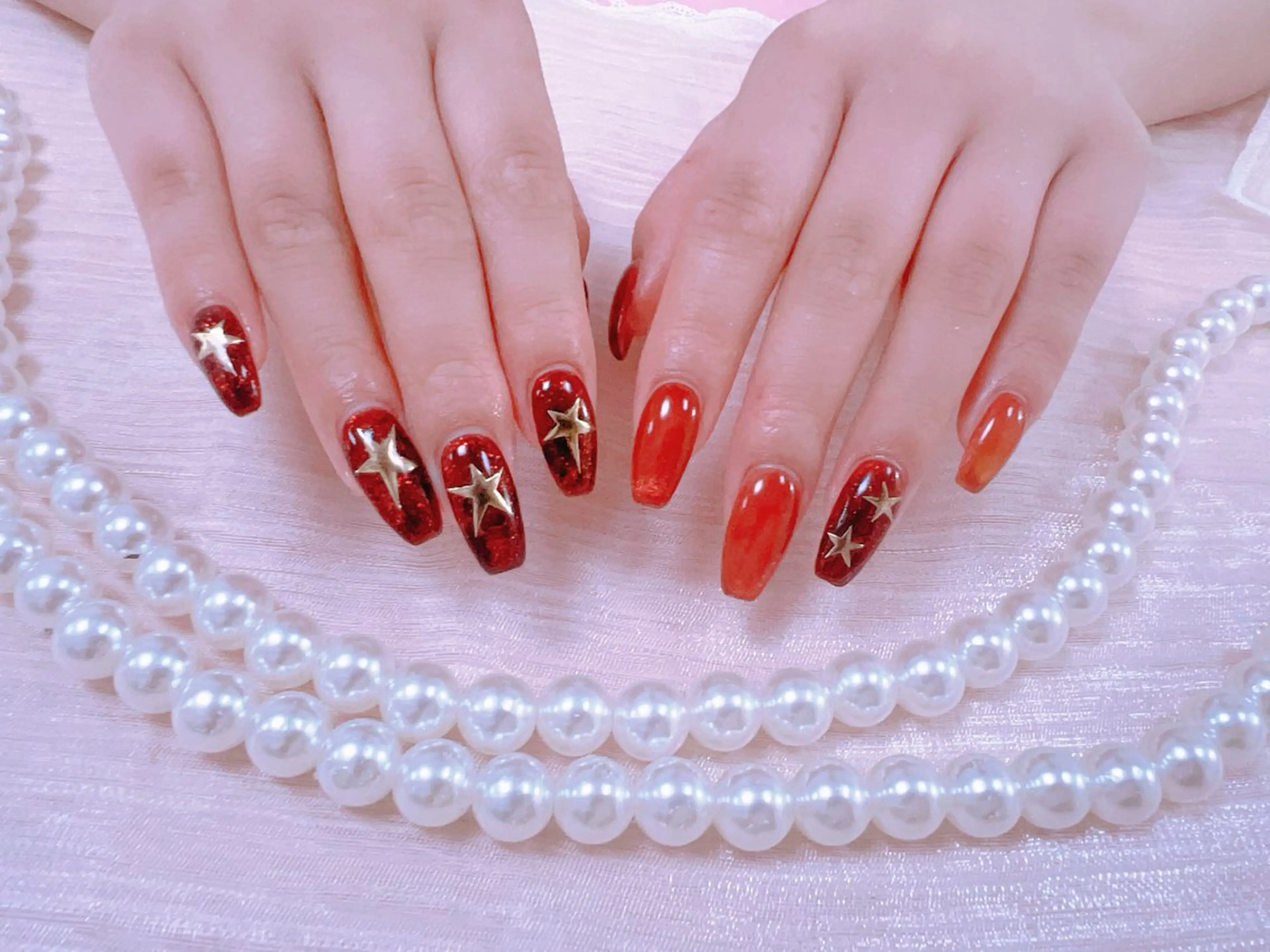 ネイル はぴねす所属・横浜 美夢のネイルデザイン