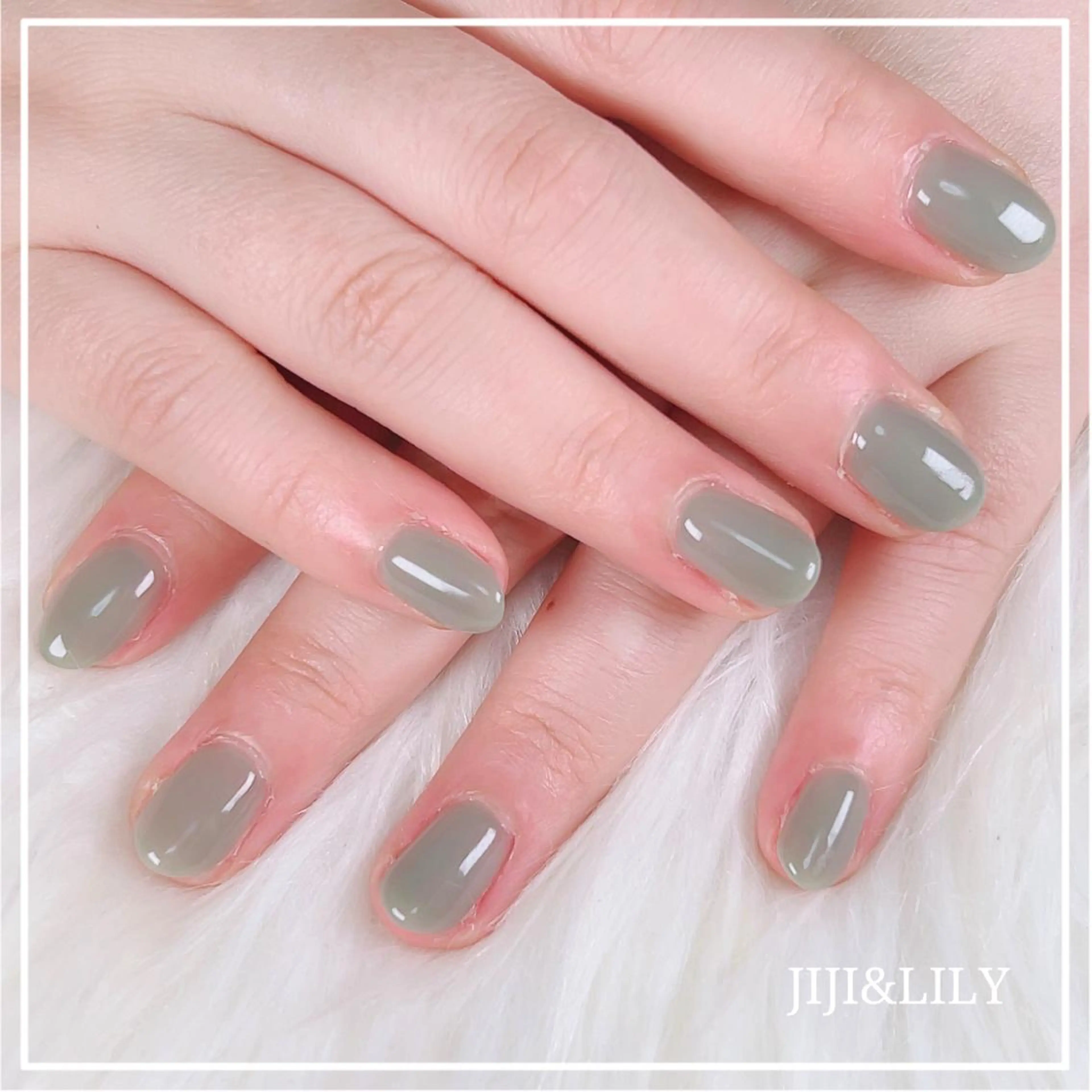 ネイル ワンカラーネイル ハンドネイル 豊田 圭子のネイルデザイン