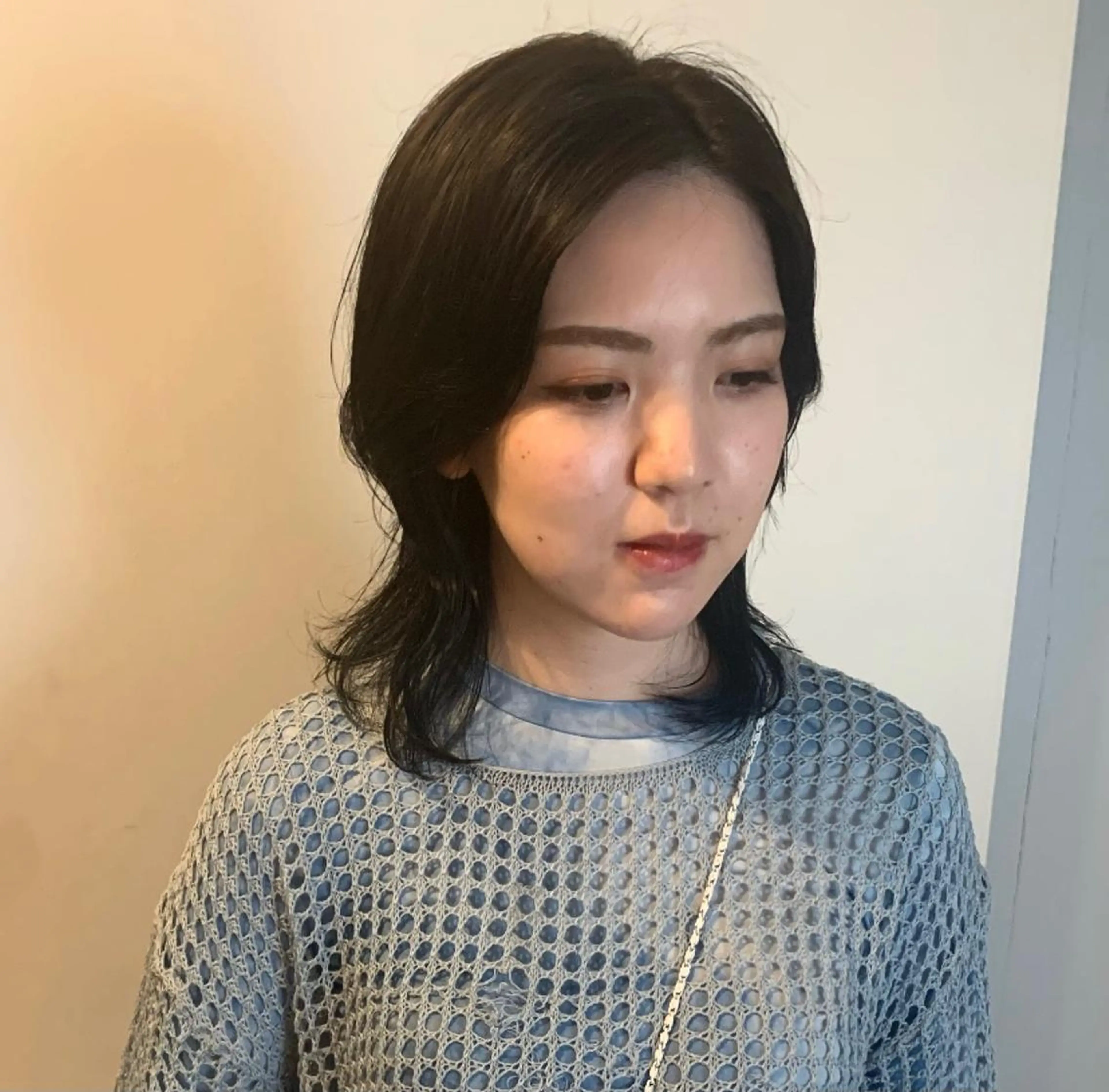 ミディアム カラー room3小出 奈央子のヘアスタイル