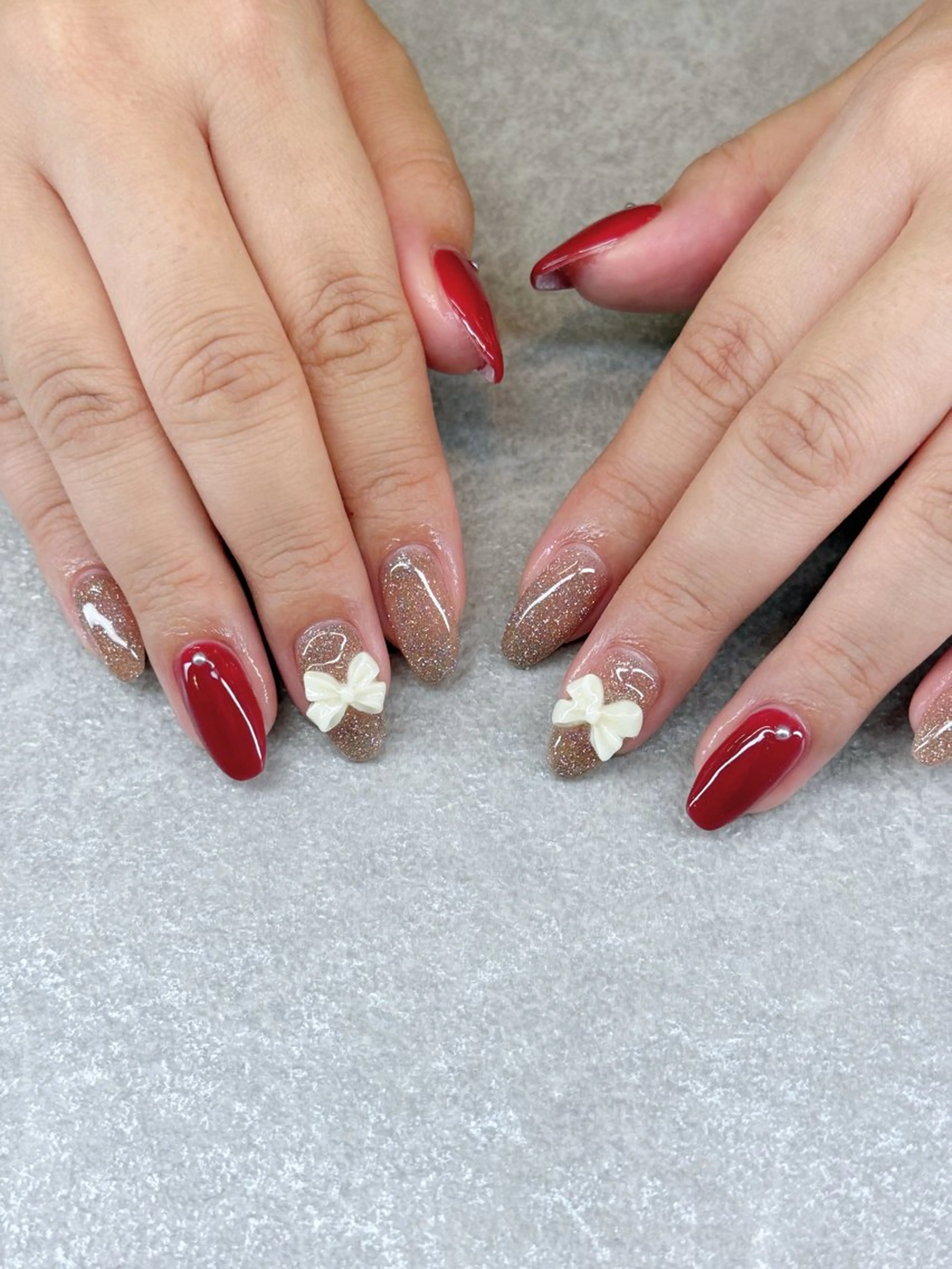 ネイル Agate miku🎀‧₊のネイルデザイン