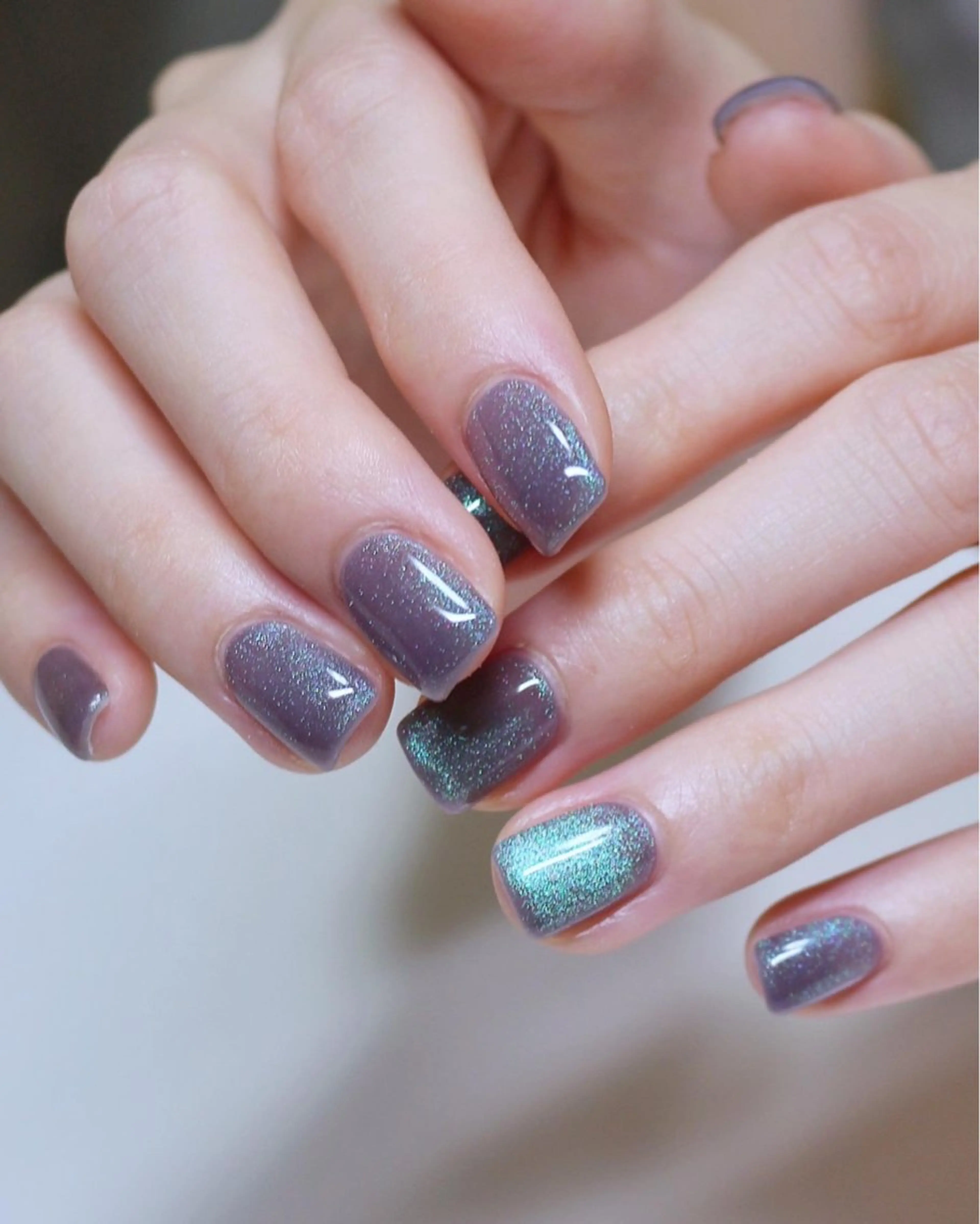 ネイル マグネットネイル ハンドネイル Baku Nailsのネイルデザイン