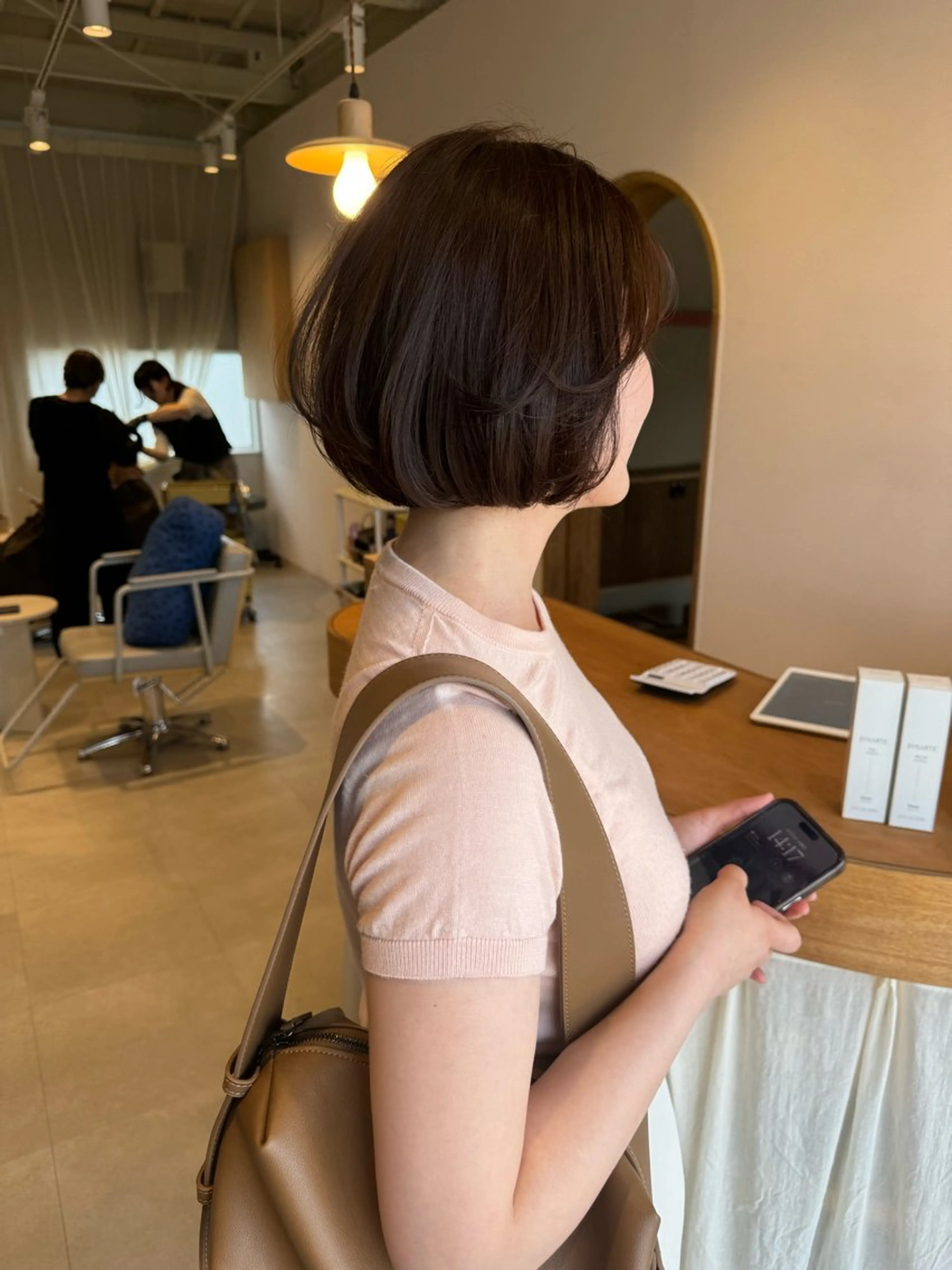 【人気No.1✨】カット＋透明感カラー＋トリートメントの写真