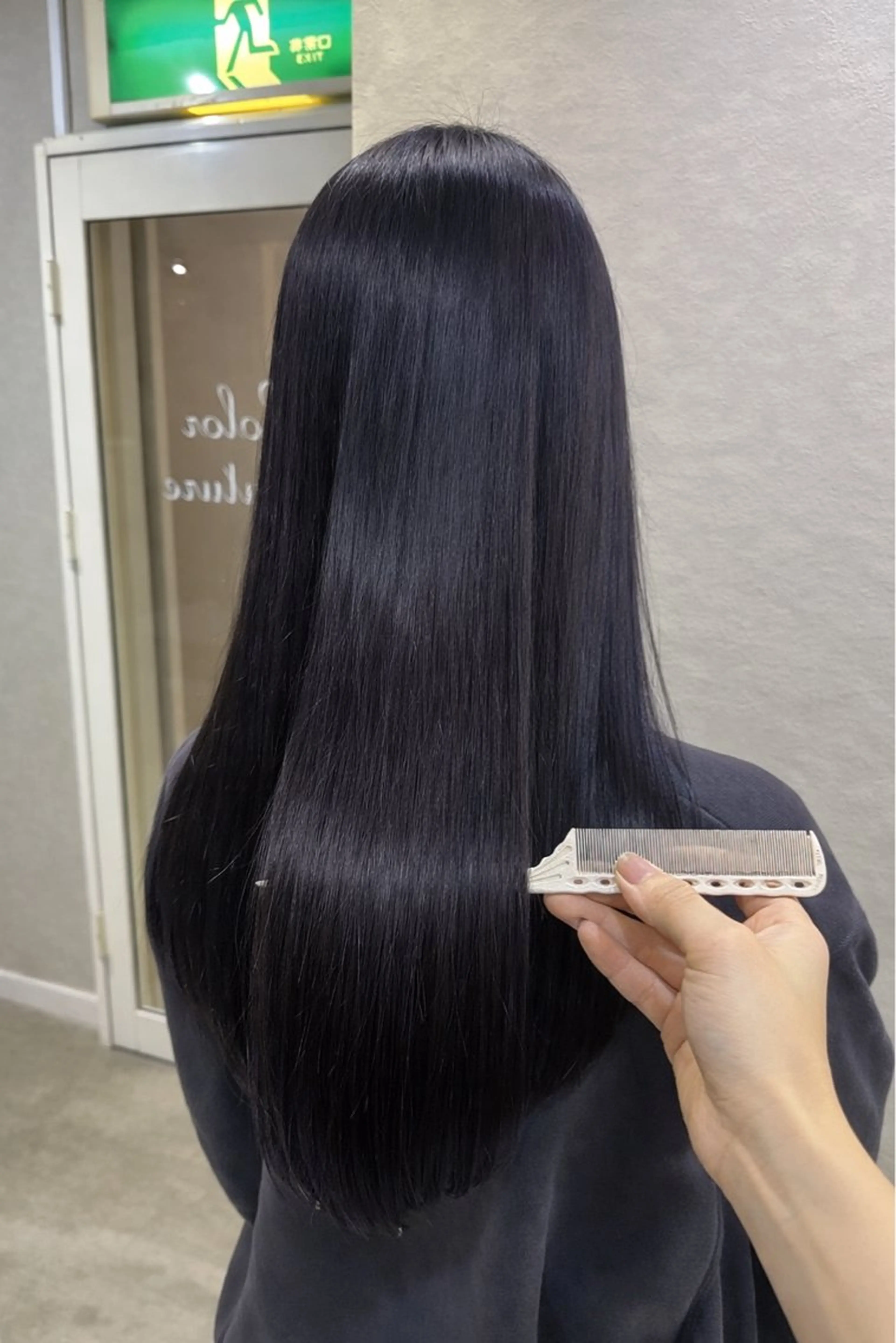 カラー カット ヘアカラー トリートメント ゆうな/レイヤー 髪質改善のヘアスタイル