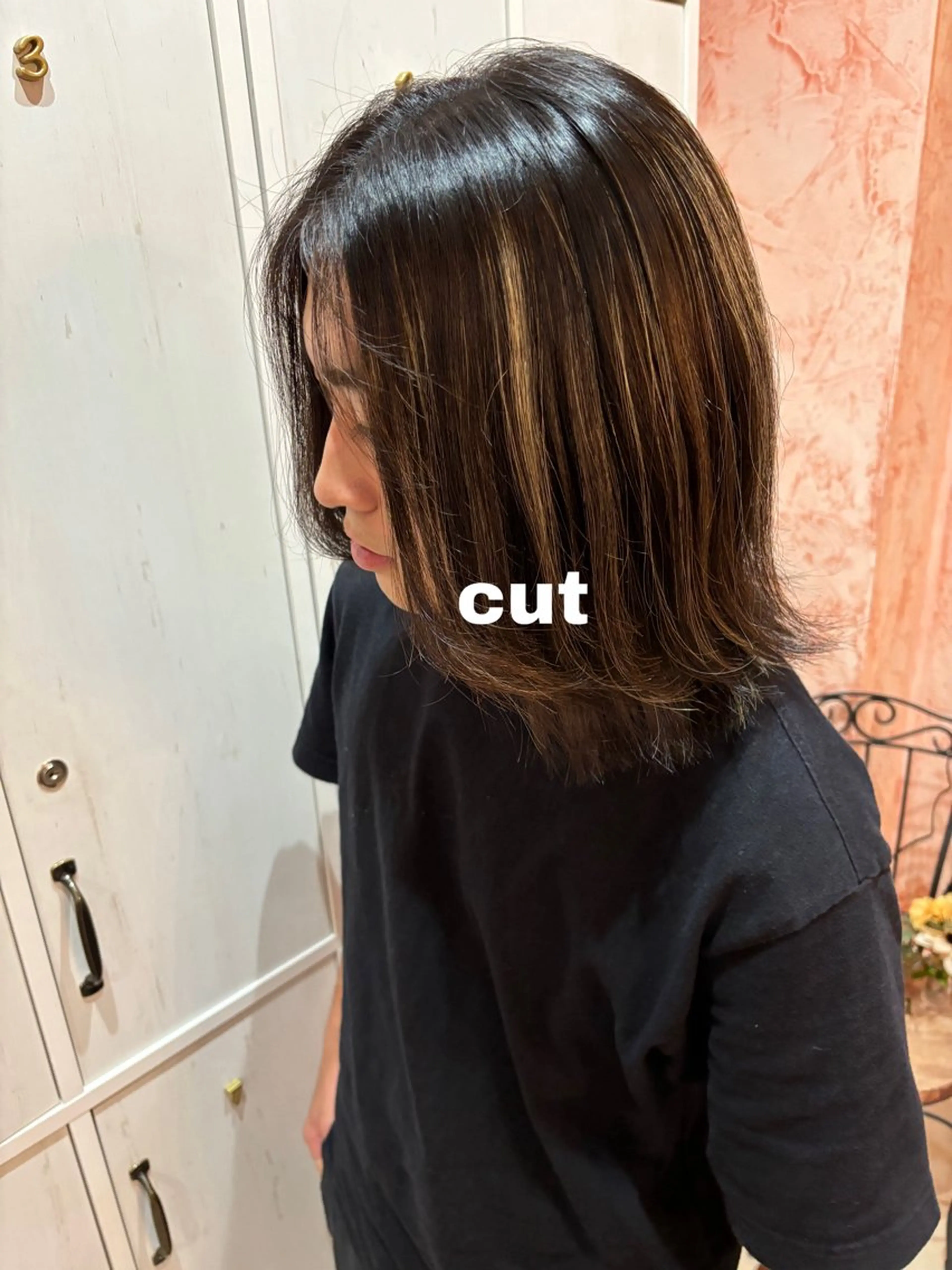 ミディアム メンズ 伊藤 杏奈のヘアスタイル