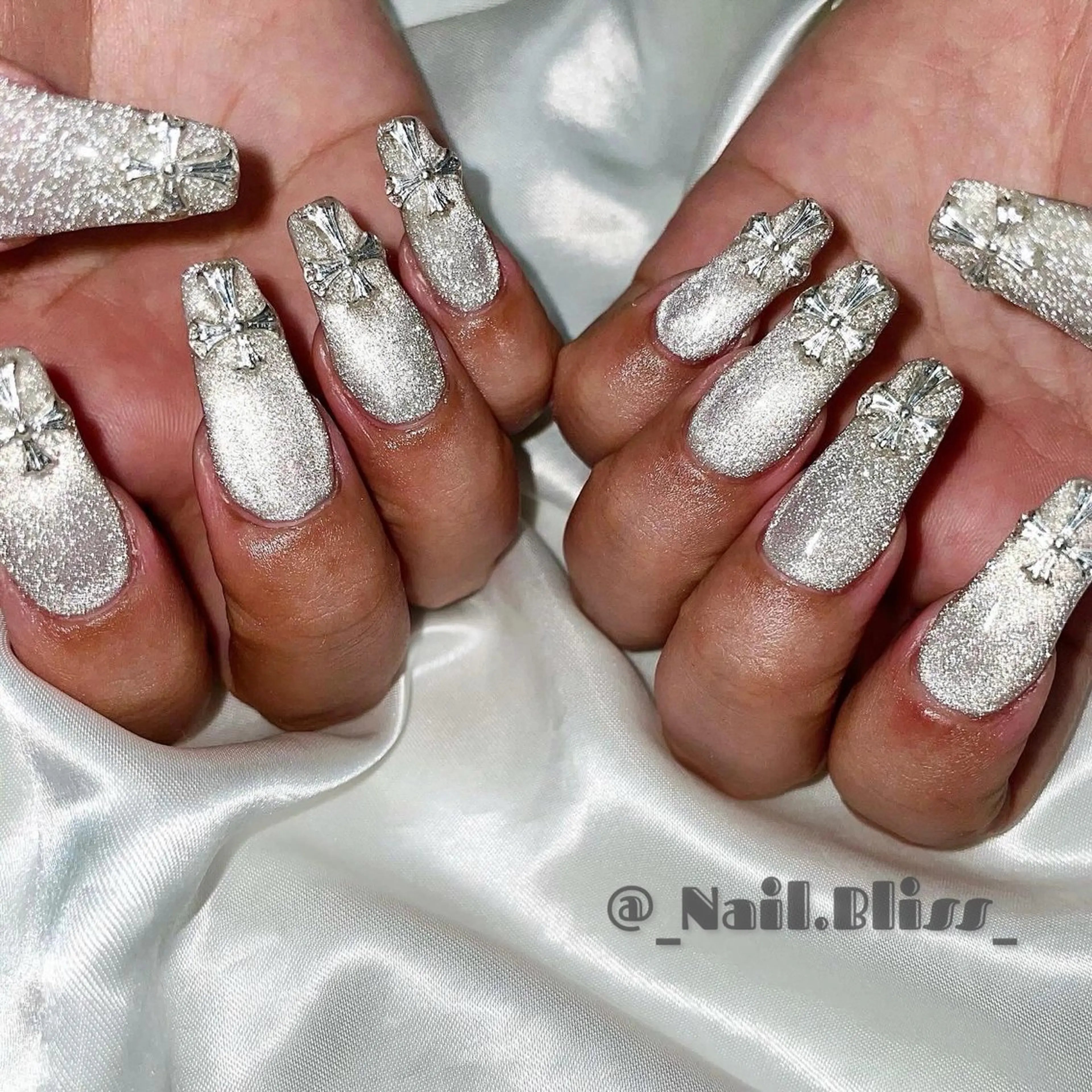 ネイル フラッシュネイル マグネットネイル ハンドネイル NAIL BLISSのネイルデザイン