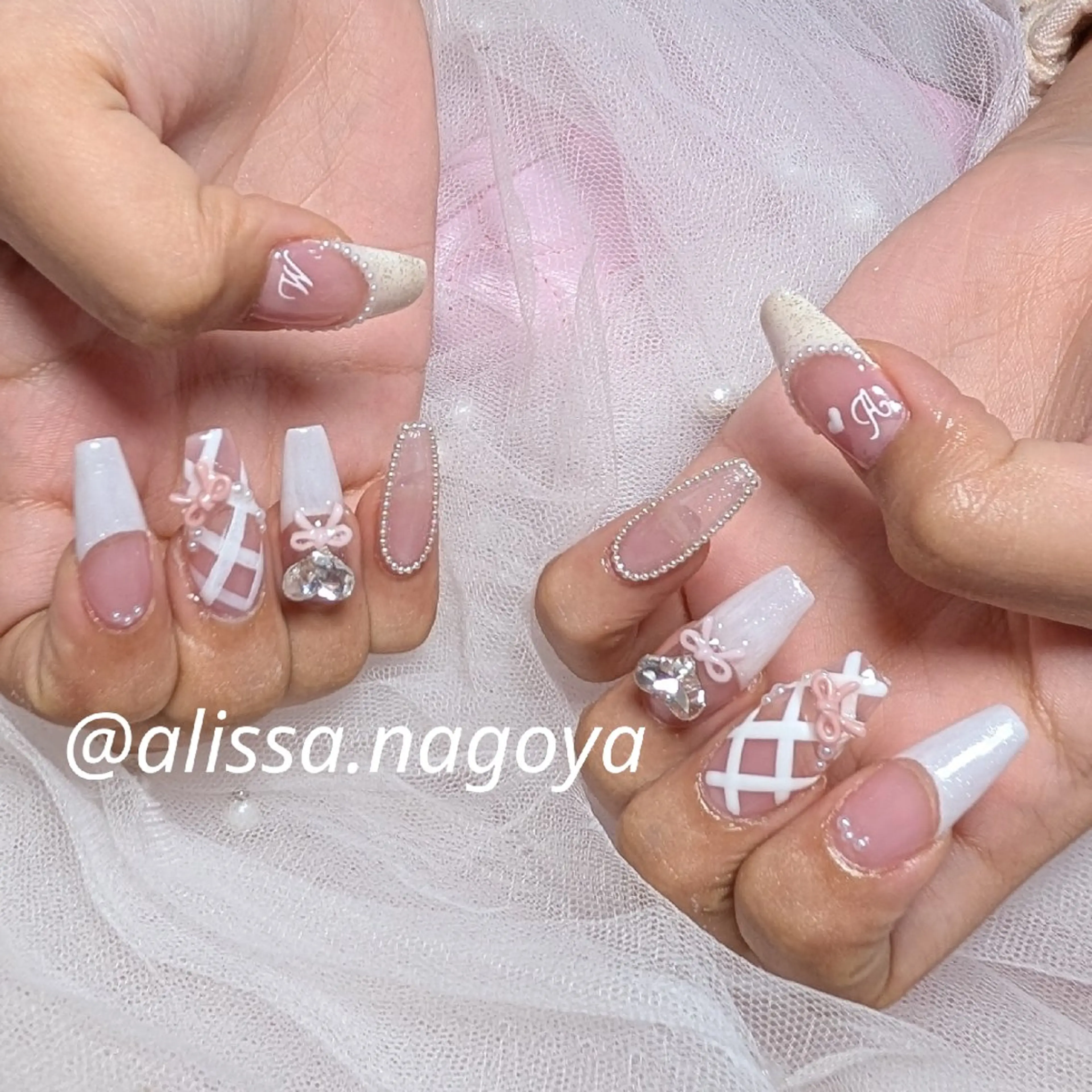 長さだし10本アートパーツやり放題の写真