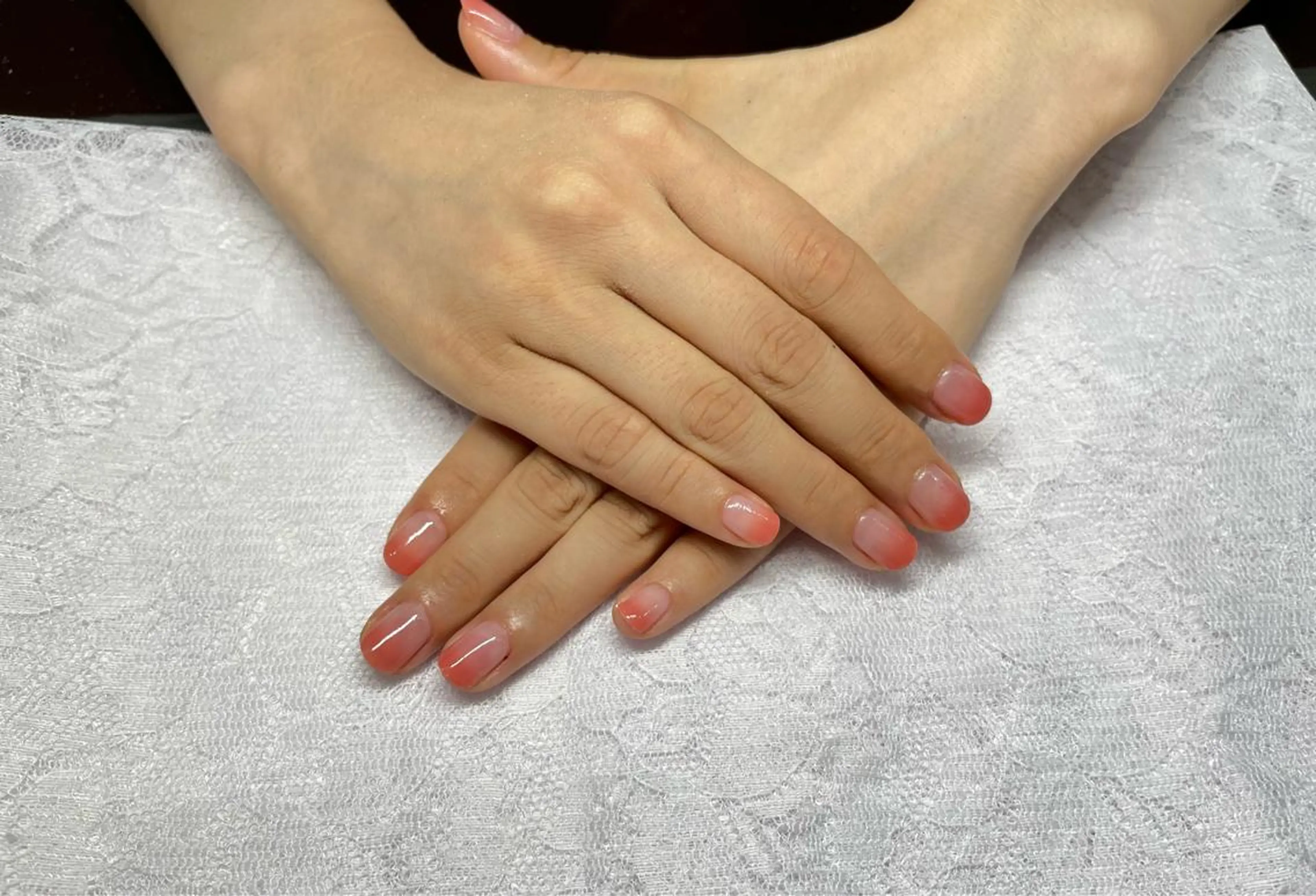 ネイル オレンジ AngelCoco Tabataのネイルデザイン