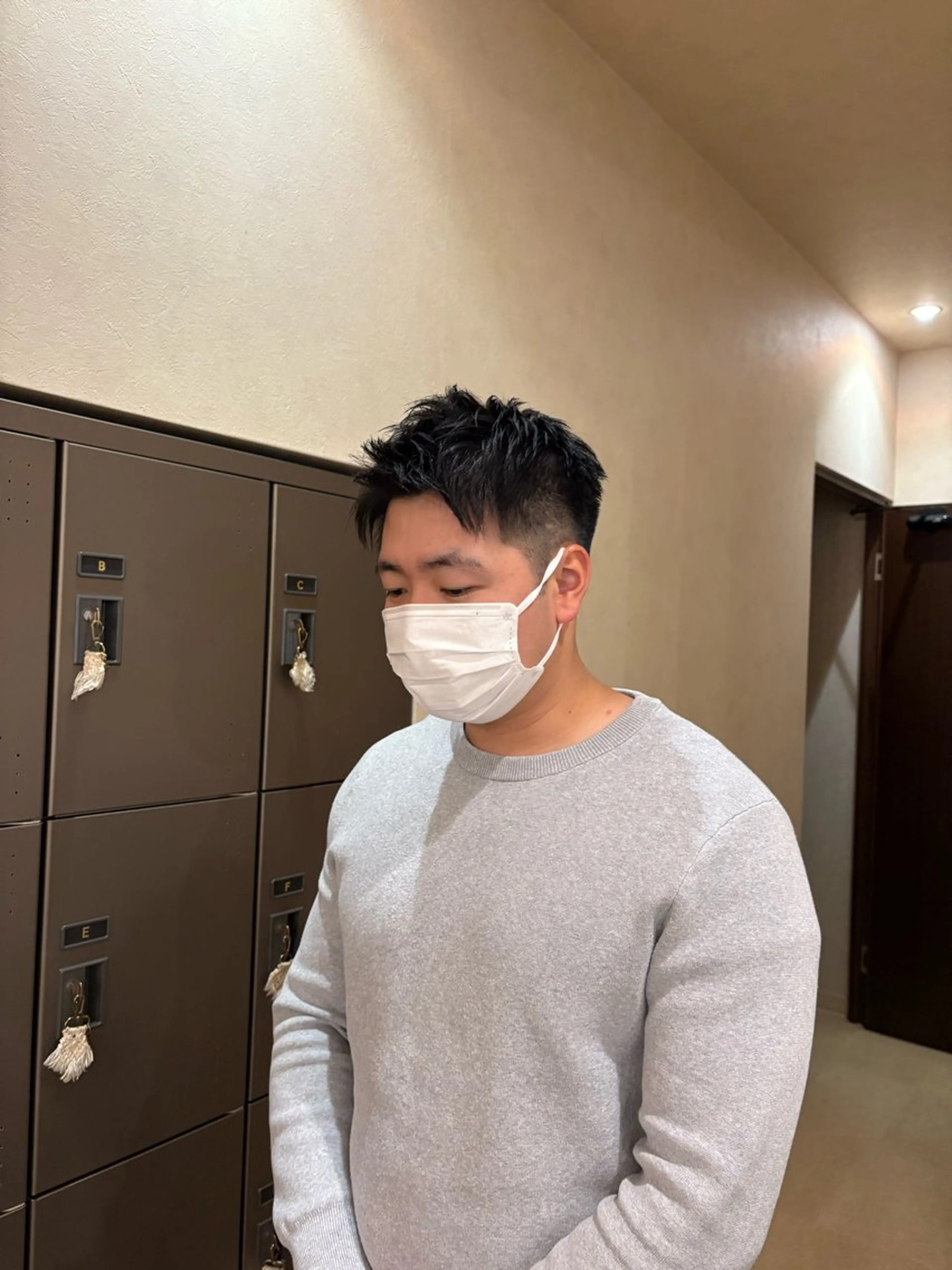 メンズ mahae 林のヘアスタイル