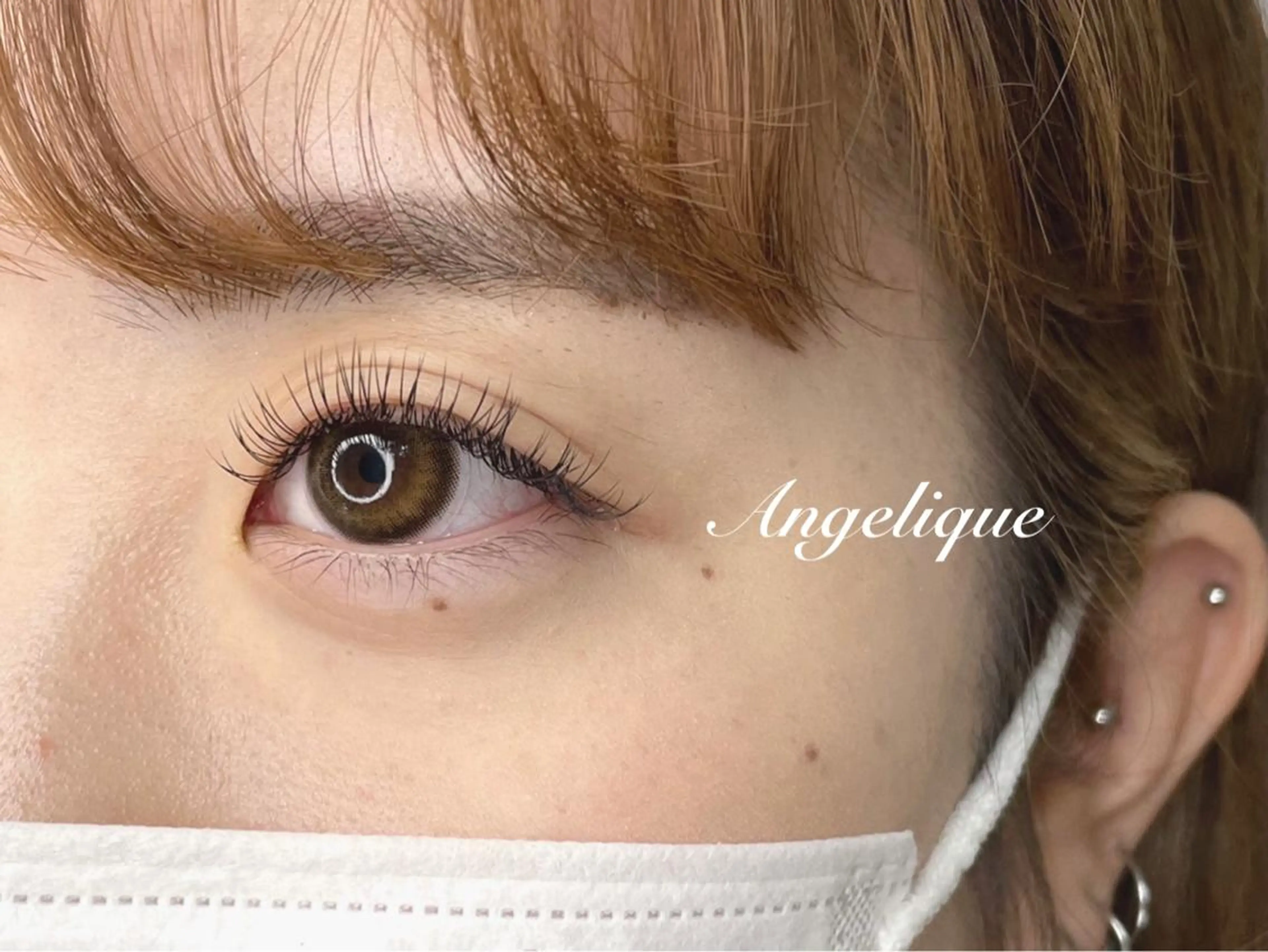 マツエク・マツパ キュート フラットラッシュ マツエク 植松 彩夏のマツエク・マツパデザイン