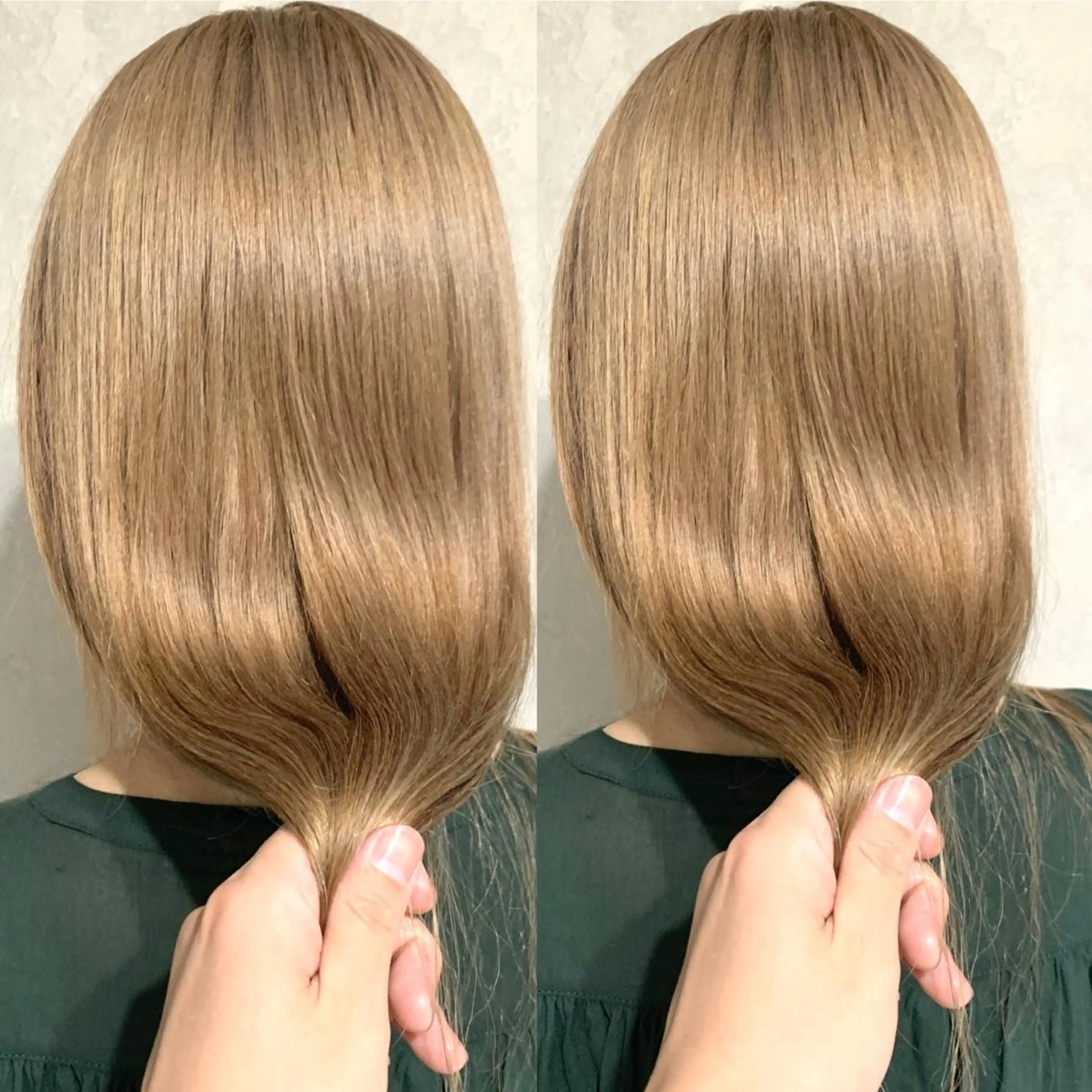 セミロング カラー カット ヘアカラー トリートメント 岡崎勇人/レイヤー/ 韓国/ケラチンTRのヘアスタイル