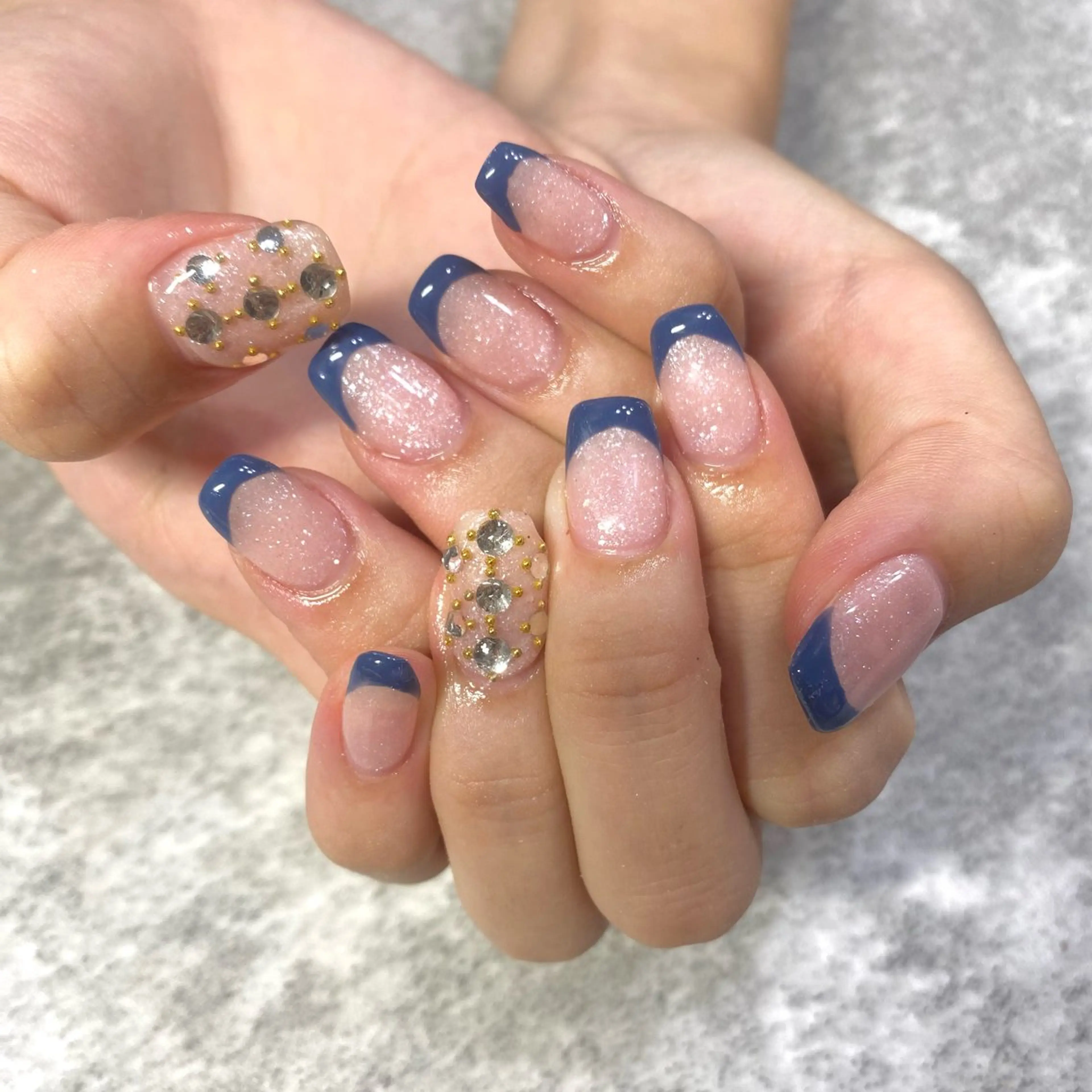 ネイル フレンチネイル 韓国ネイル ハンドネイル ★Rinail... .のネイルデザイン