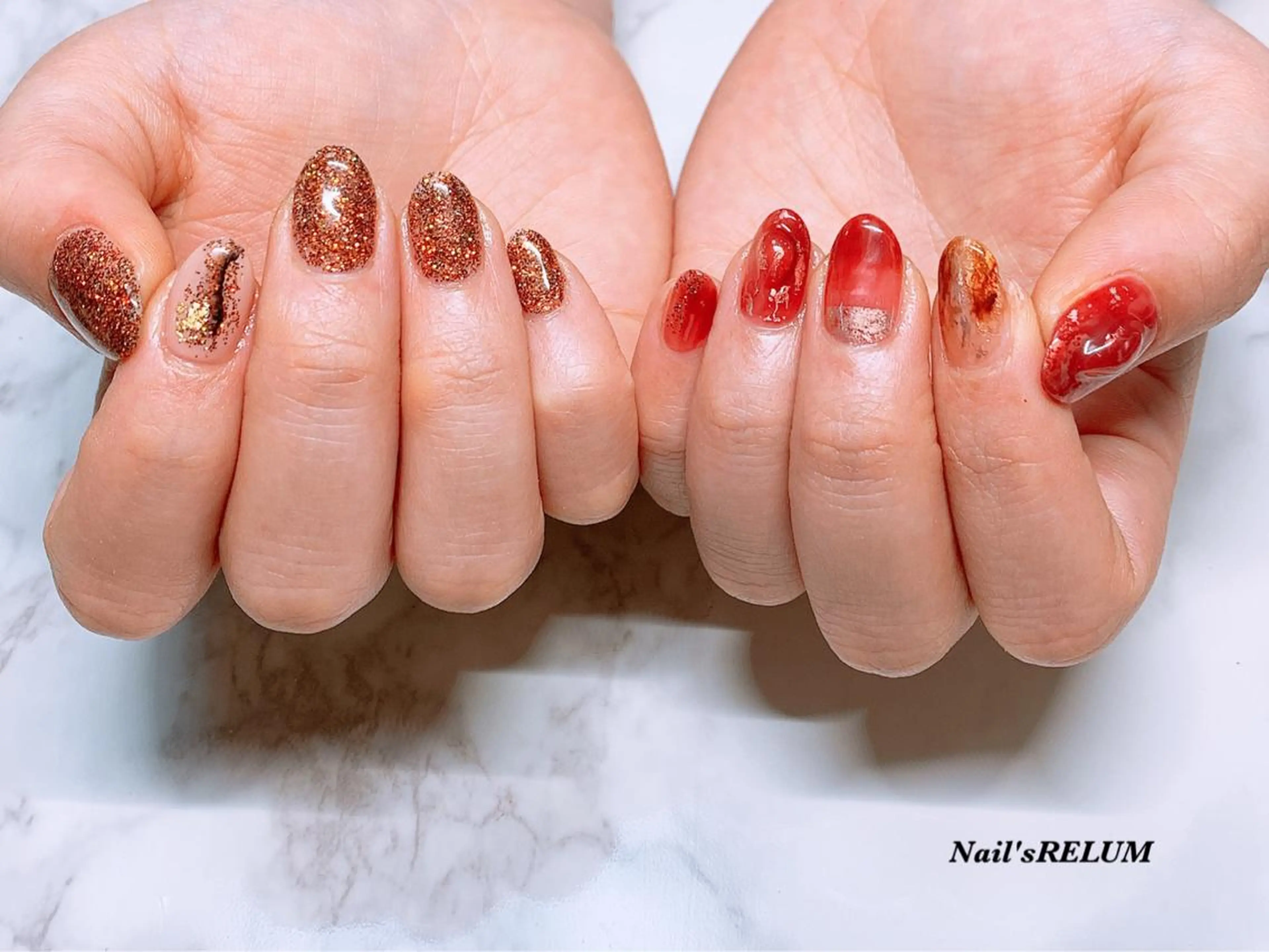 ネイル ハンドネイル THECOLORS所属・近貞 莉奈のネイルデザイン