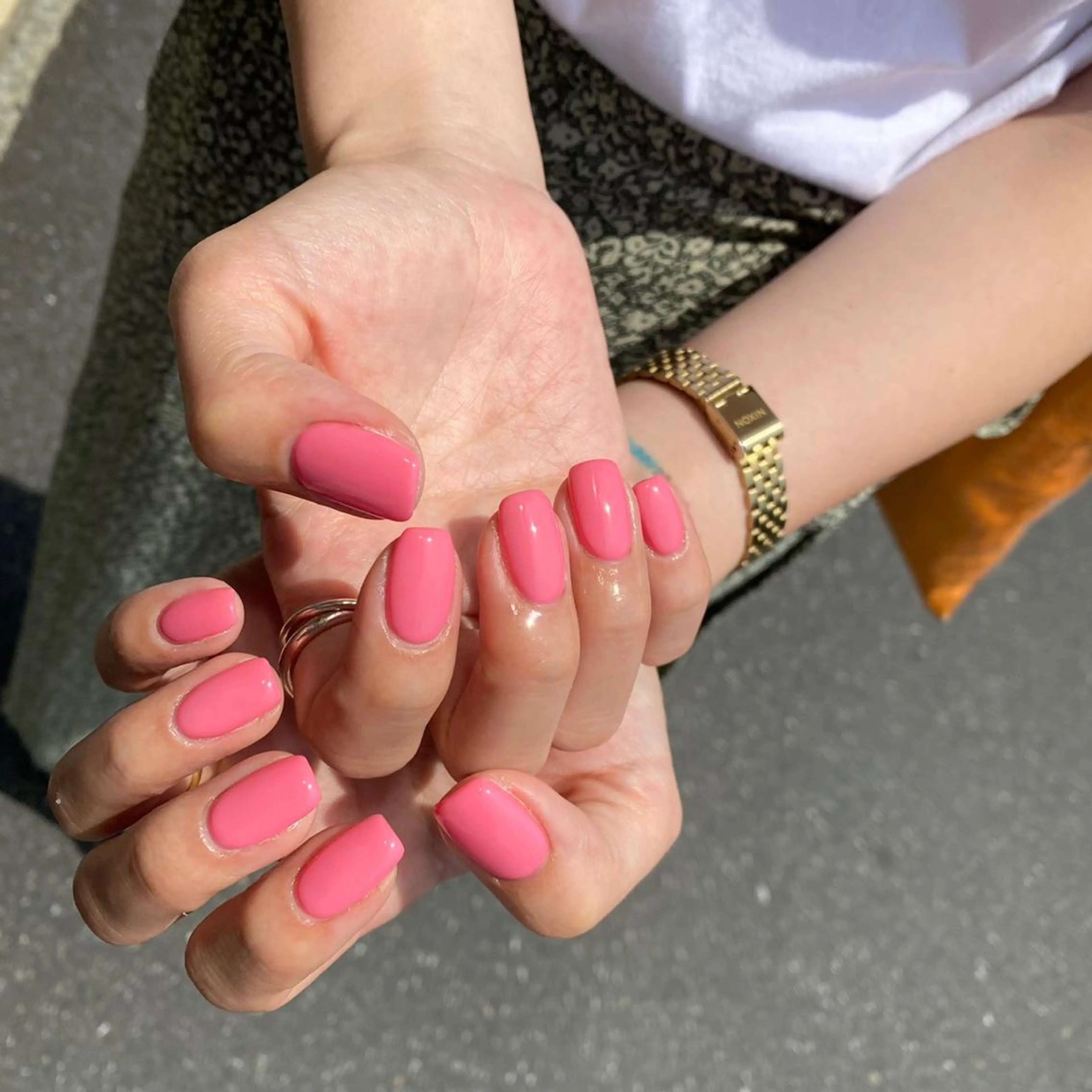 ネイル ピンク 🌼大西洋子 laughl🌼のネイルデザイン