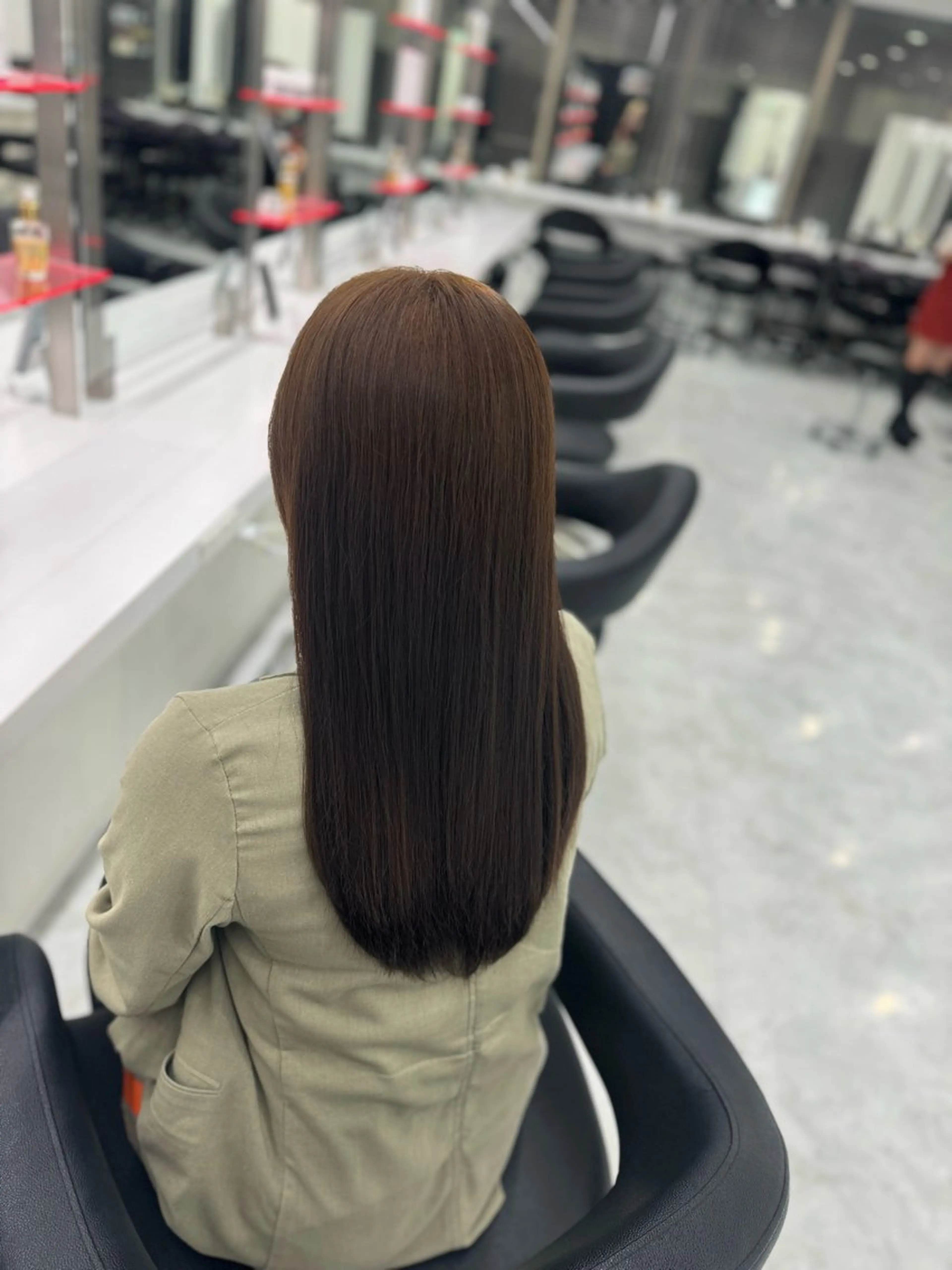 カラー ヘアカラー トリートメント 大人っぽ韓国🤍ブリ ーチ/mitsukiのヘアスタイル