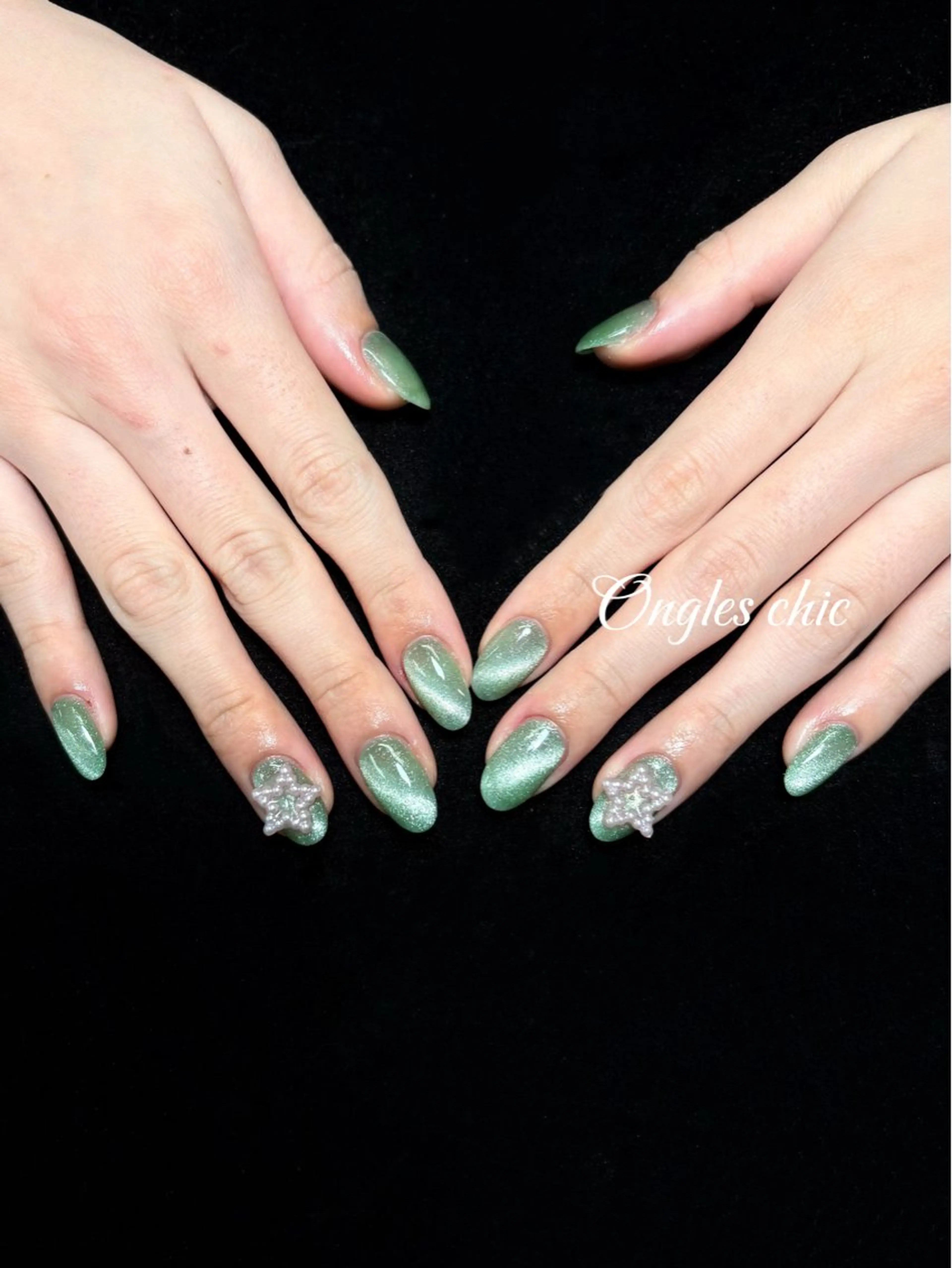 ネイル ハンドネイル ongles chicのネイルデザイン