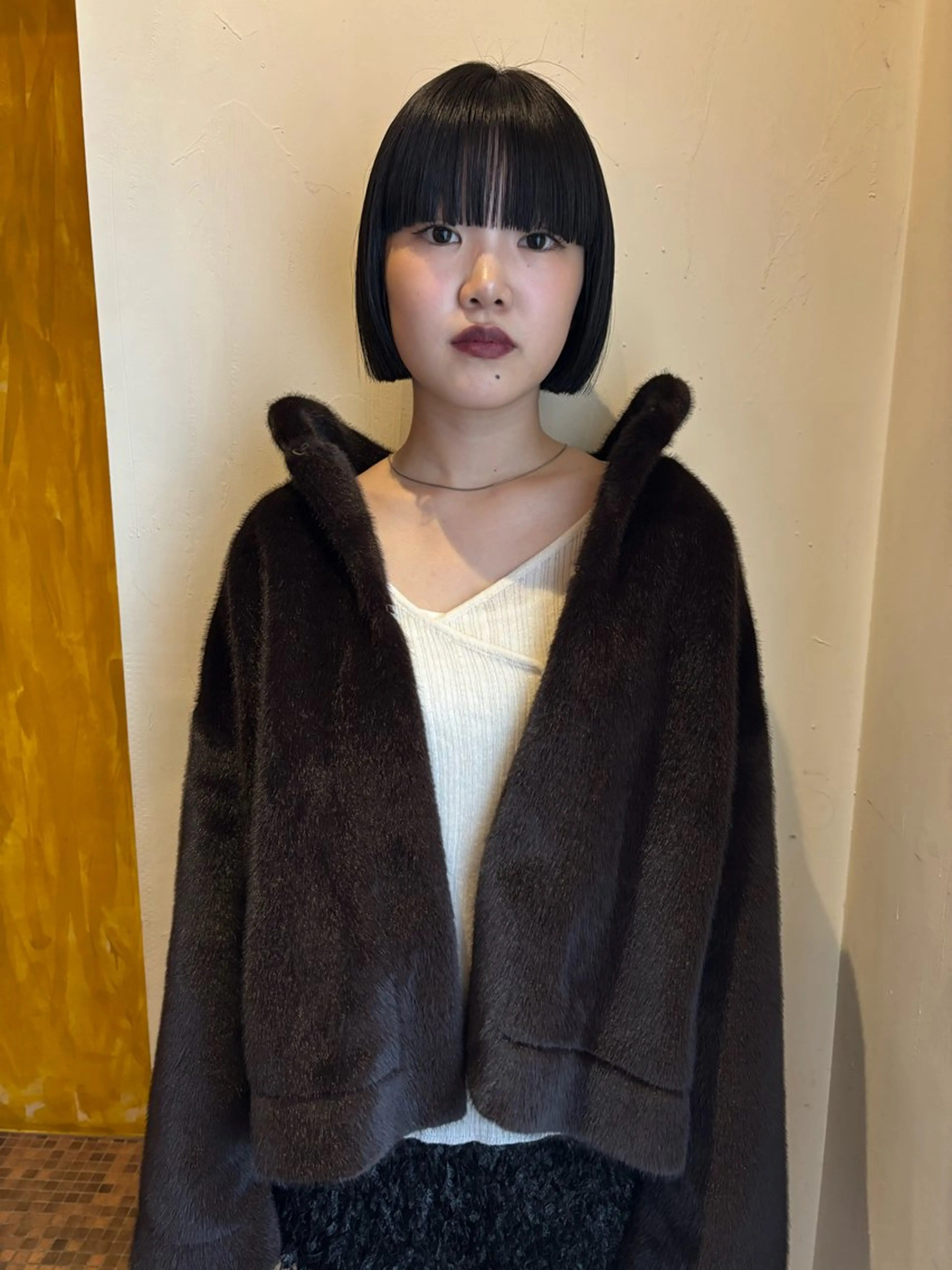 ショート カラー 小日向 沙織のヘアスタイル