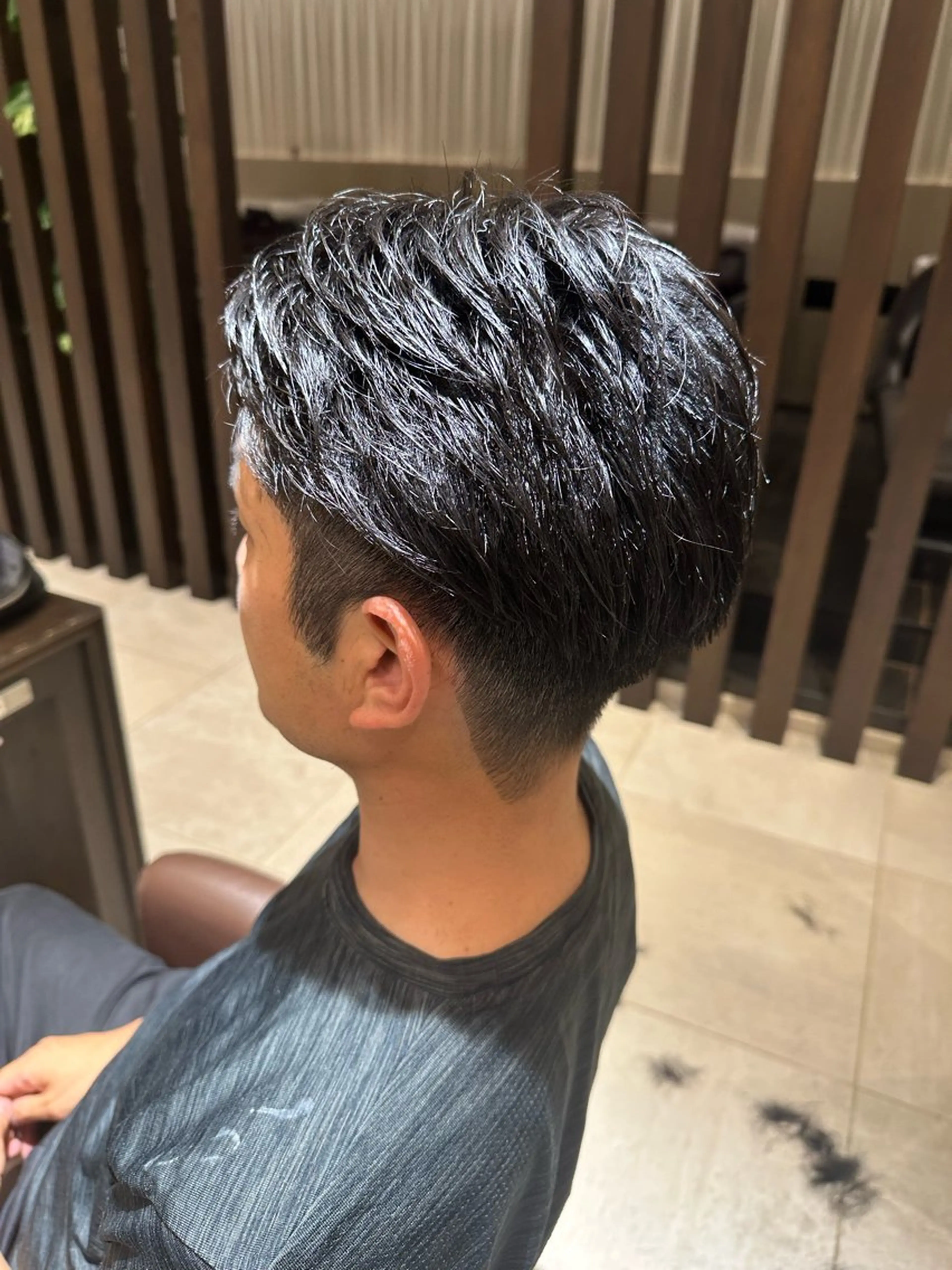 ショート メンズ カット 山本 麟太郎のヘアスタイル