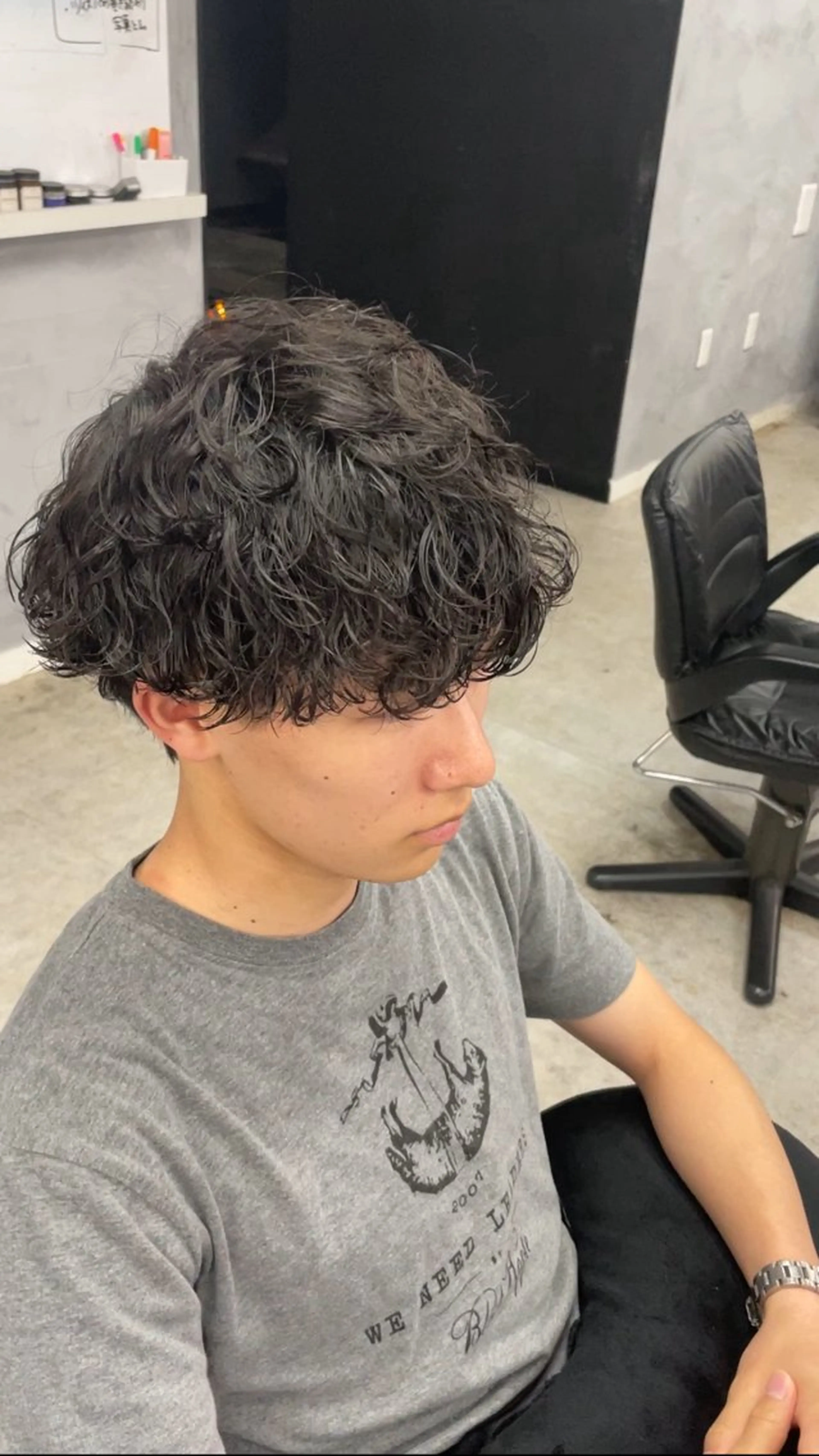 パーマ メンズ カット パーマ メンズサロンLOSS所属・新潟メンズ/縮毛矯正 パーマ/mizukiのヘアスタイル