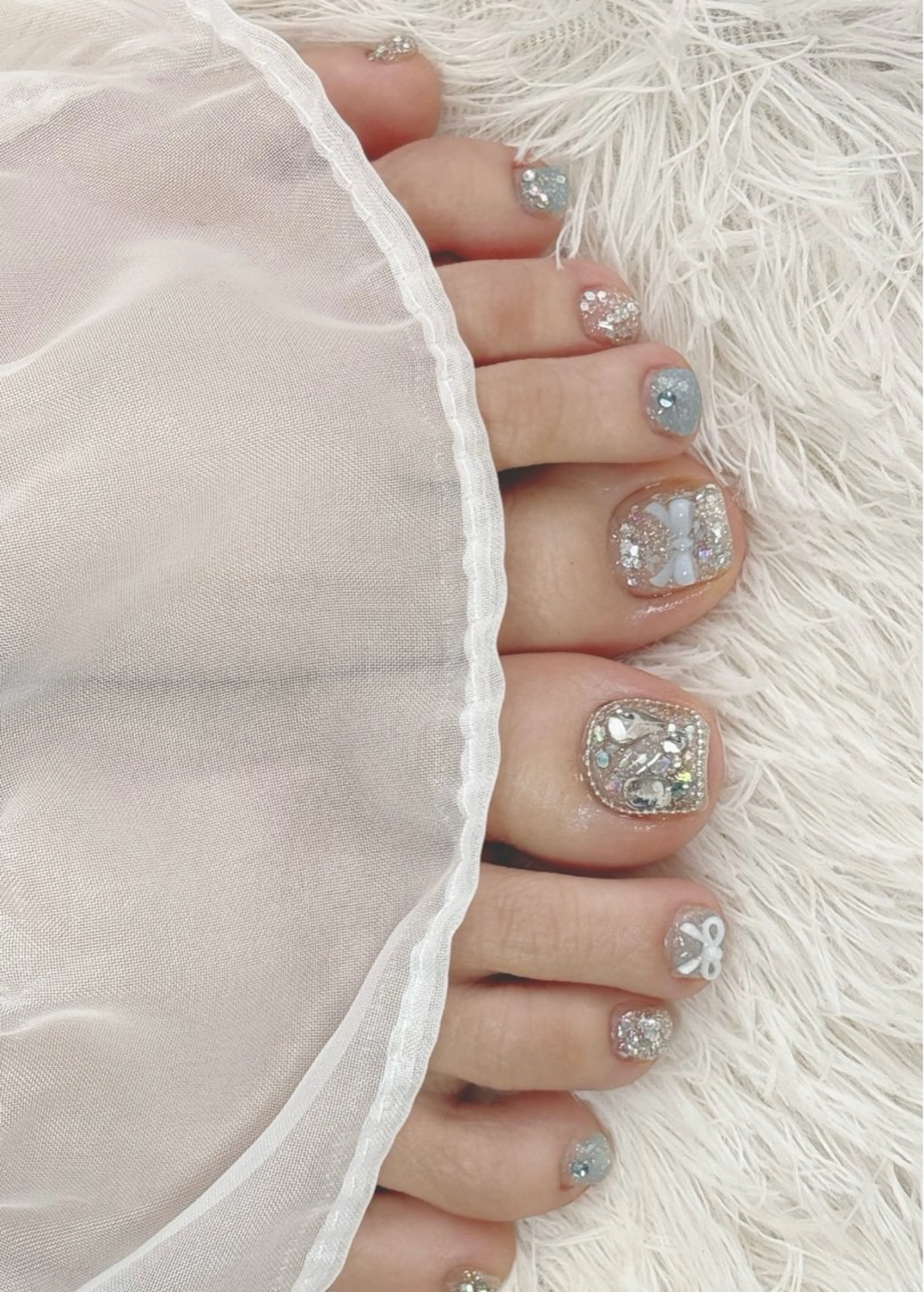 ネイル キラキラネイル nail salon はるりのネイルデザイン