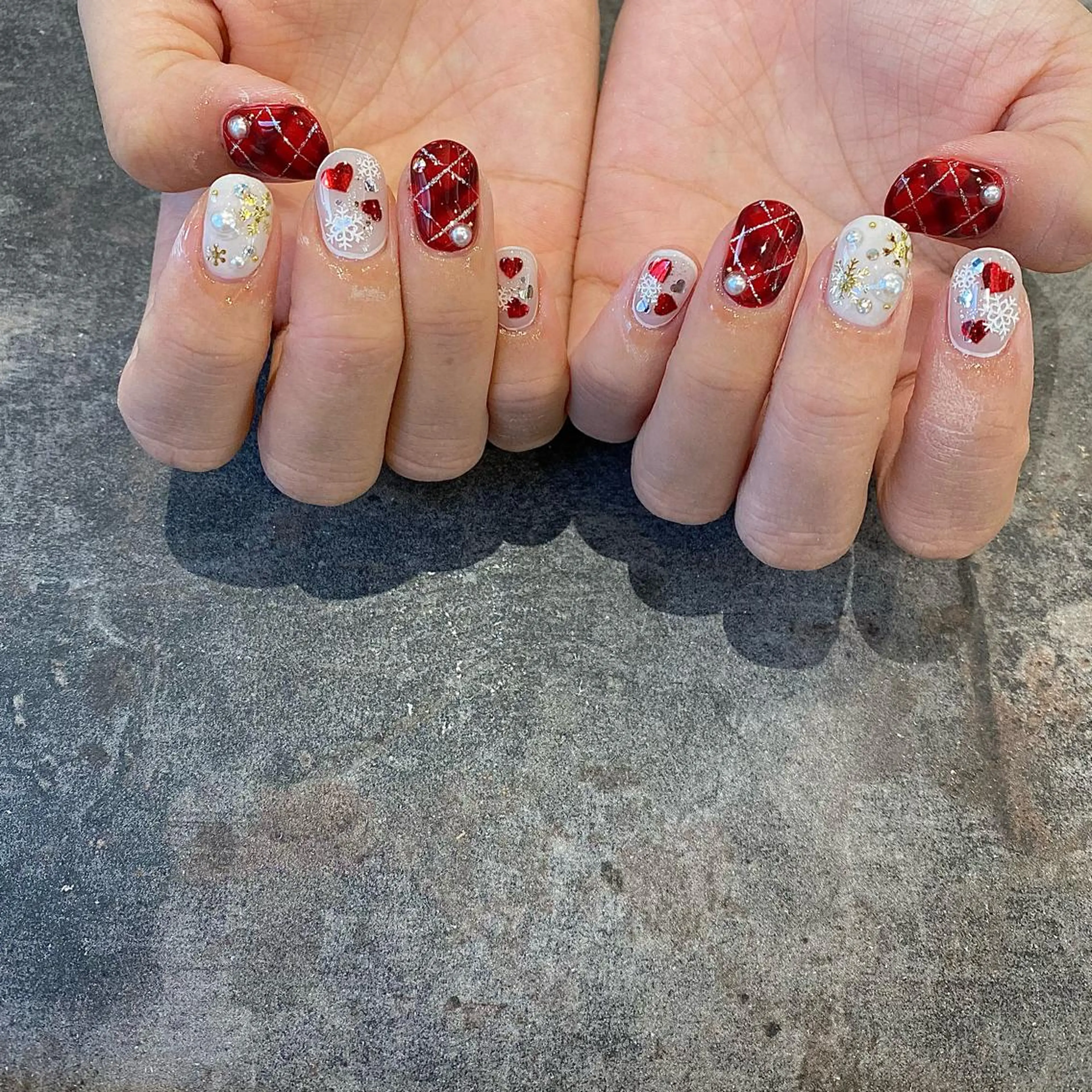 ネイル ハンドネイル 鶴田୨ৎmaison de NALIのネイルデザイン