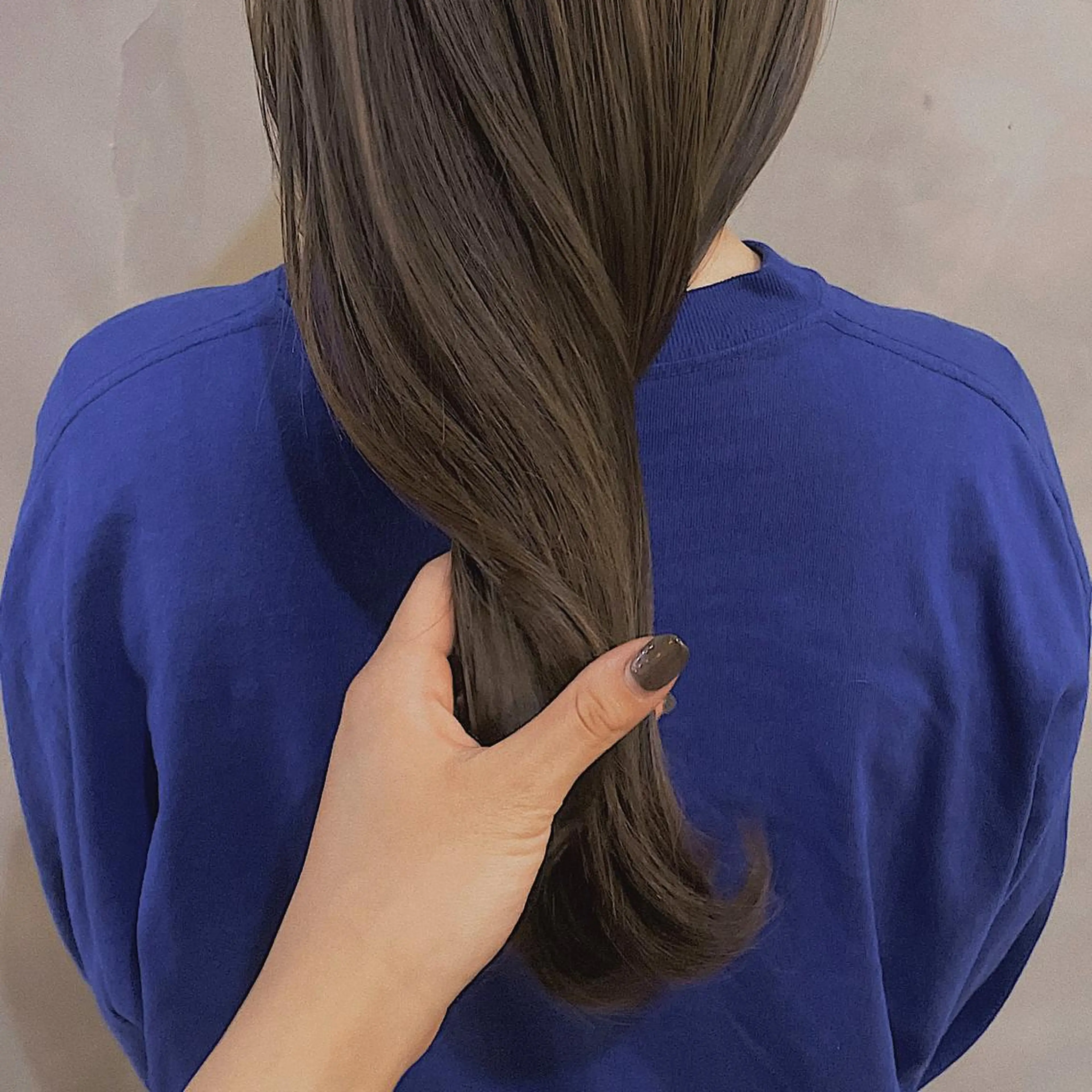 ロング カラー 透明感カラー グレージュ ♡トップスタイリス ト/美髪矯正hinaのヘアスタイル