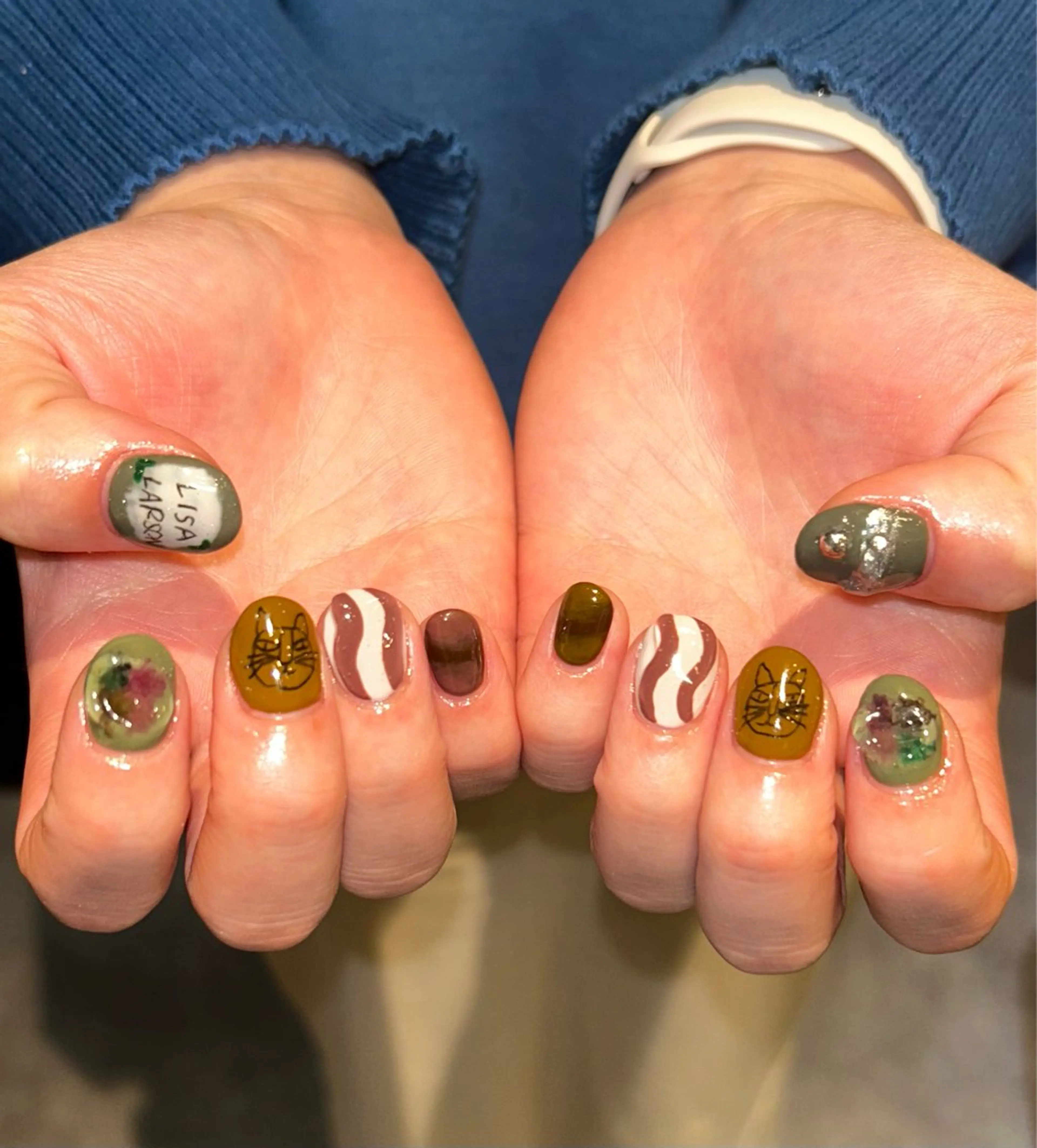ネイル 個性派ネイル シノのネイルデザイン