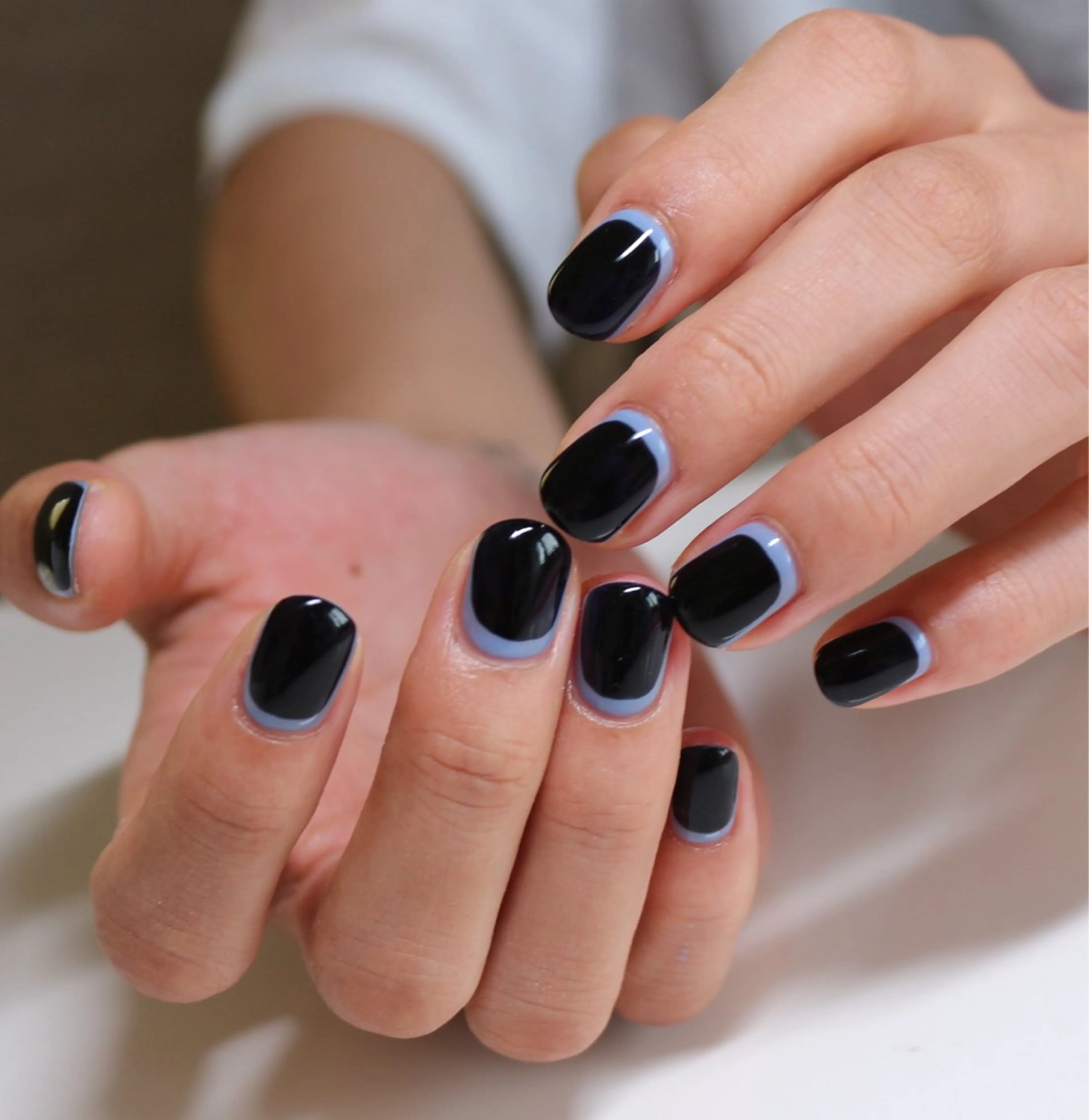 ネイル シンプルネイル ハンドネイル Baku Nailsのネイルデザイン