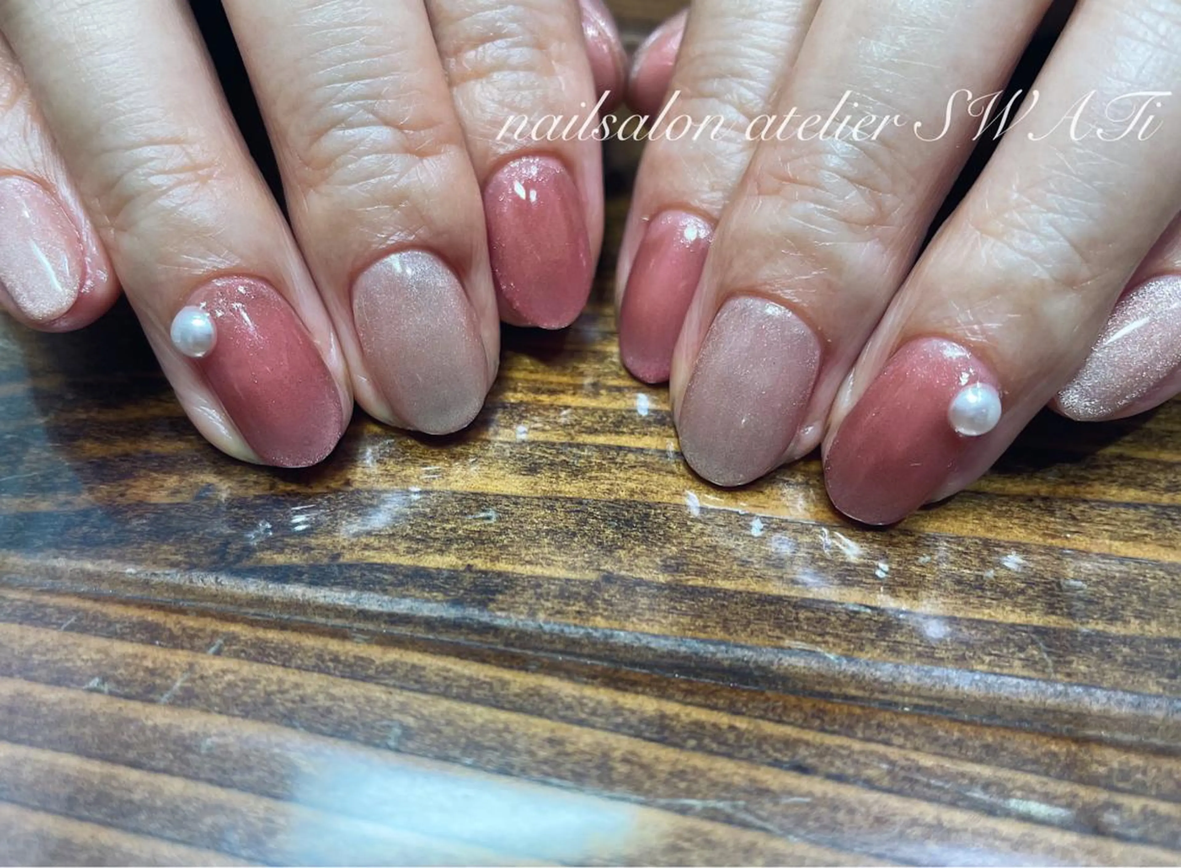 ネイル ヘアーサロン大野所属・nailsalon SWATiのネイルデザイン