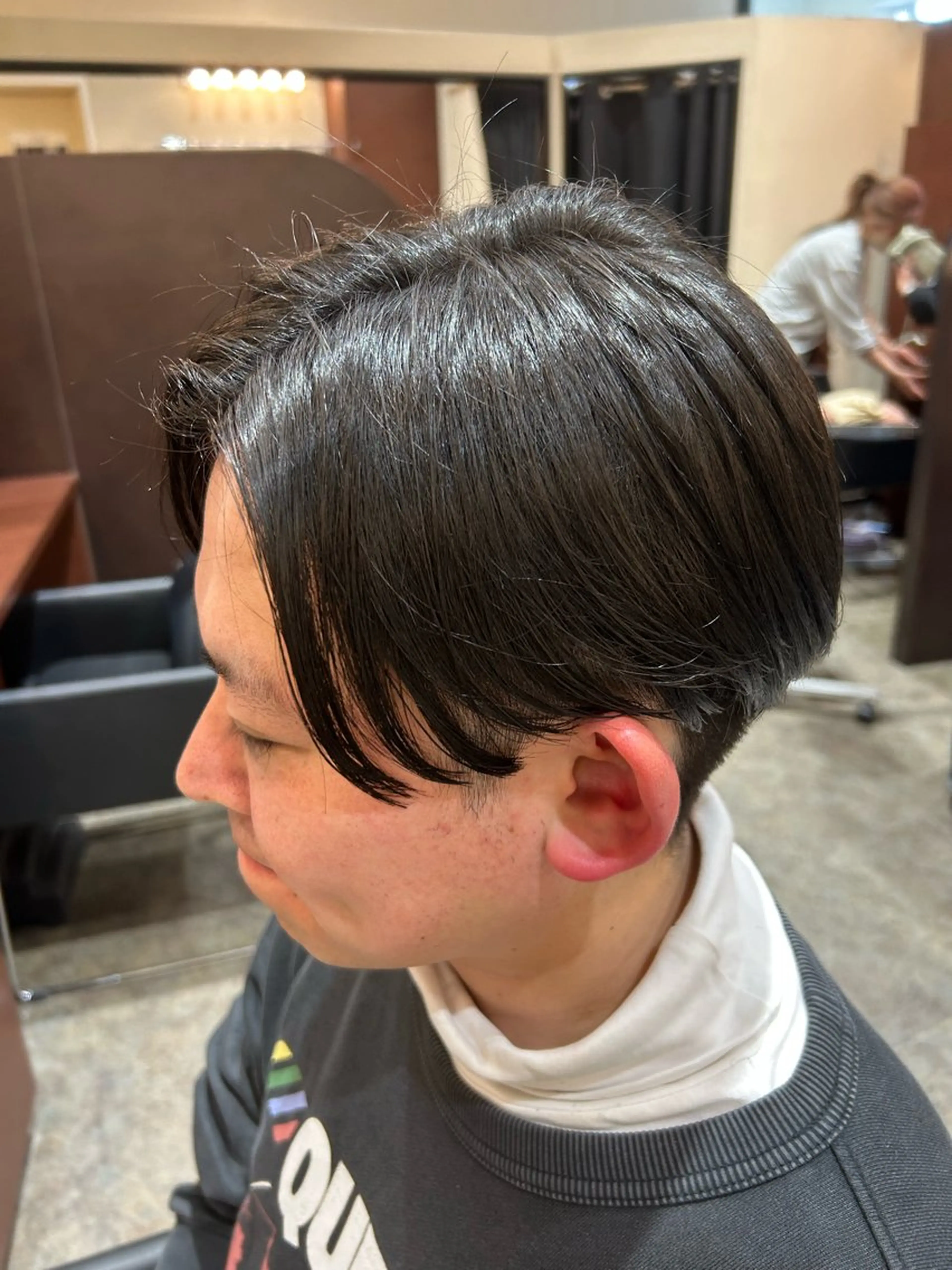 メンズ カット 縮毛矯正 cure船橋店所属・『美髪育成』田中 詩恩のヘアスタイル