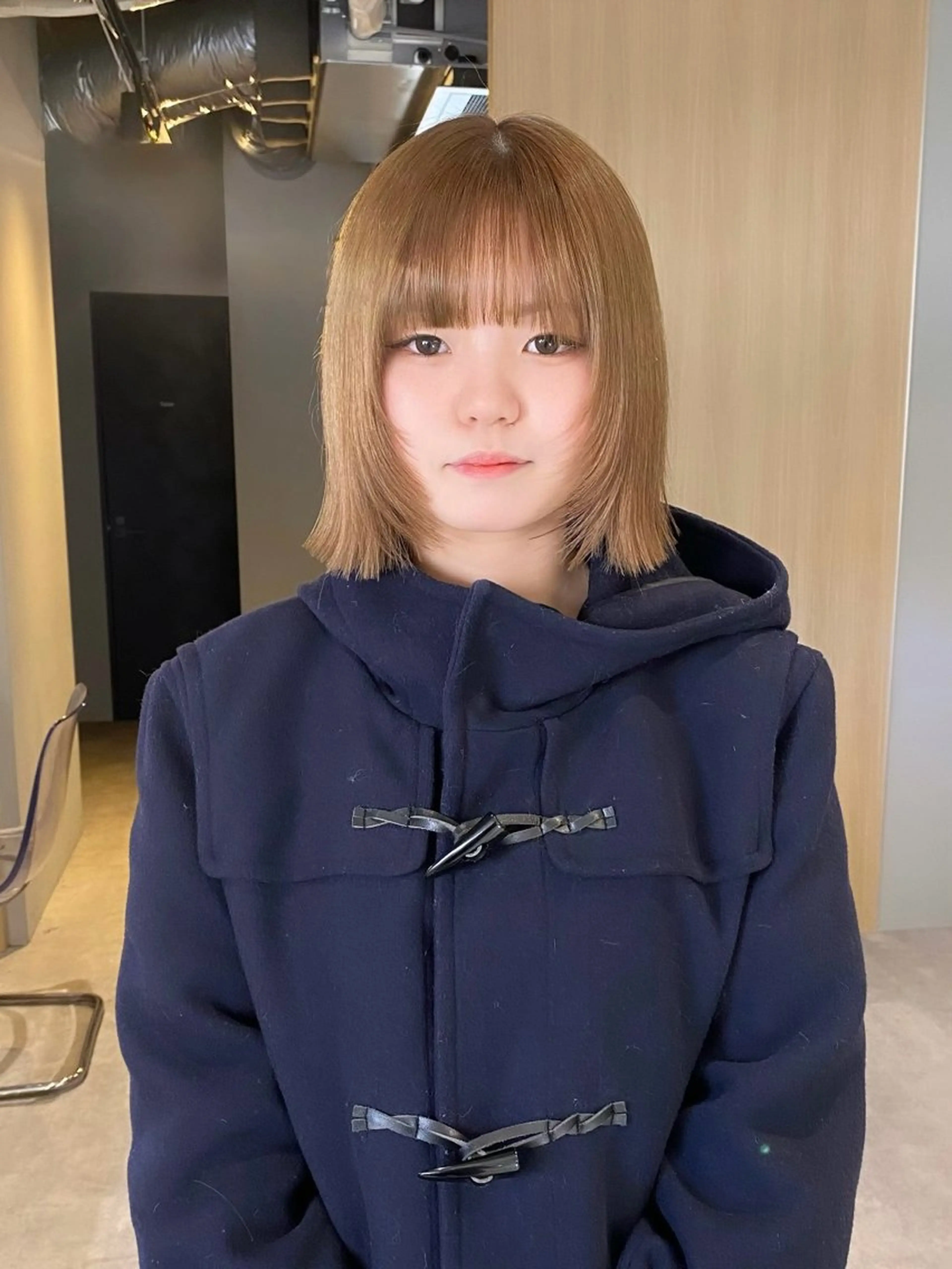 ミディアム レイヤーカット juve.中央町店所属・栗林 流希のヘアスタイル