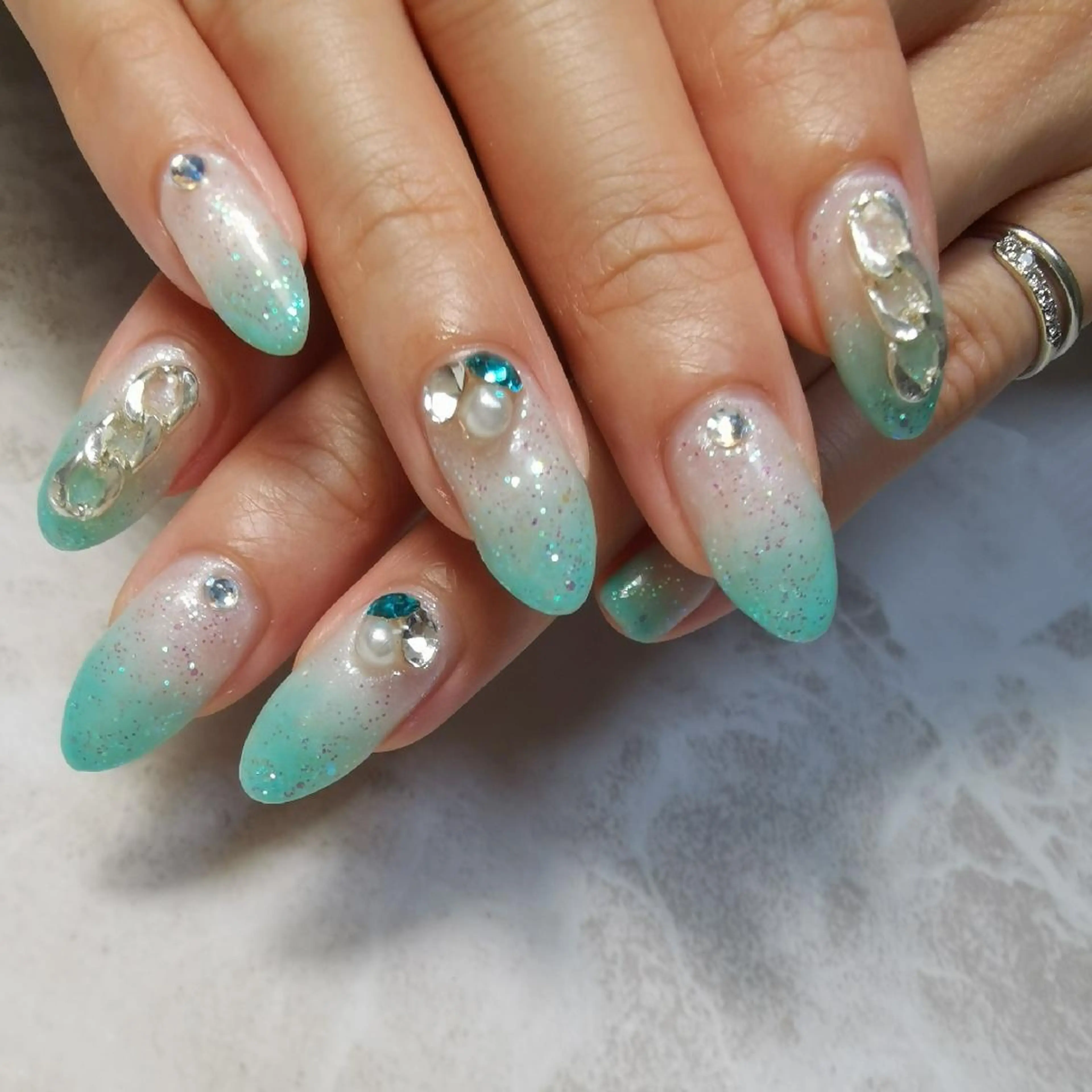 ネイル グラデーション ハンドネイル reve あやののネイルデザイン