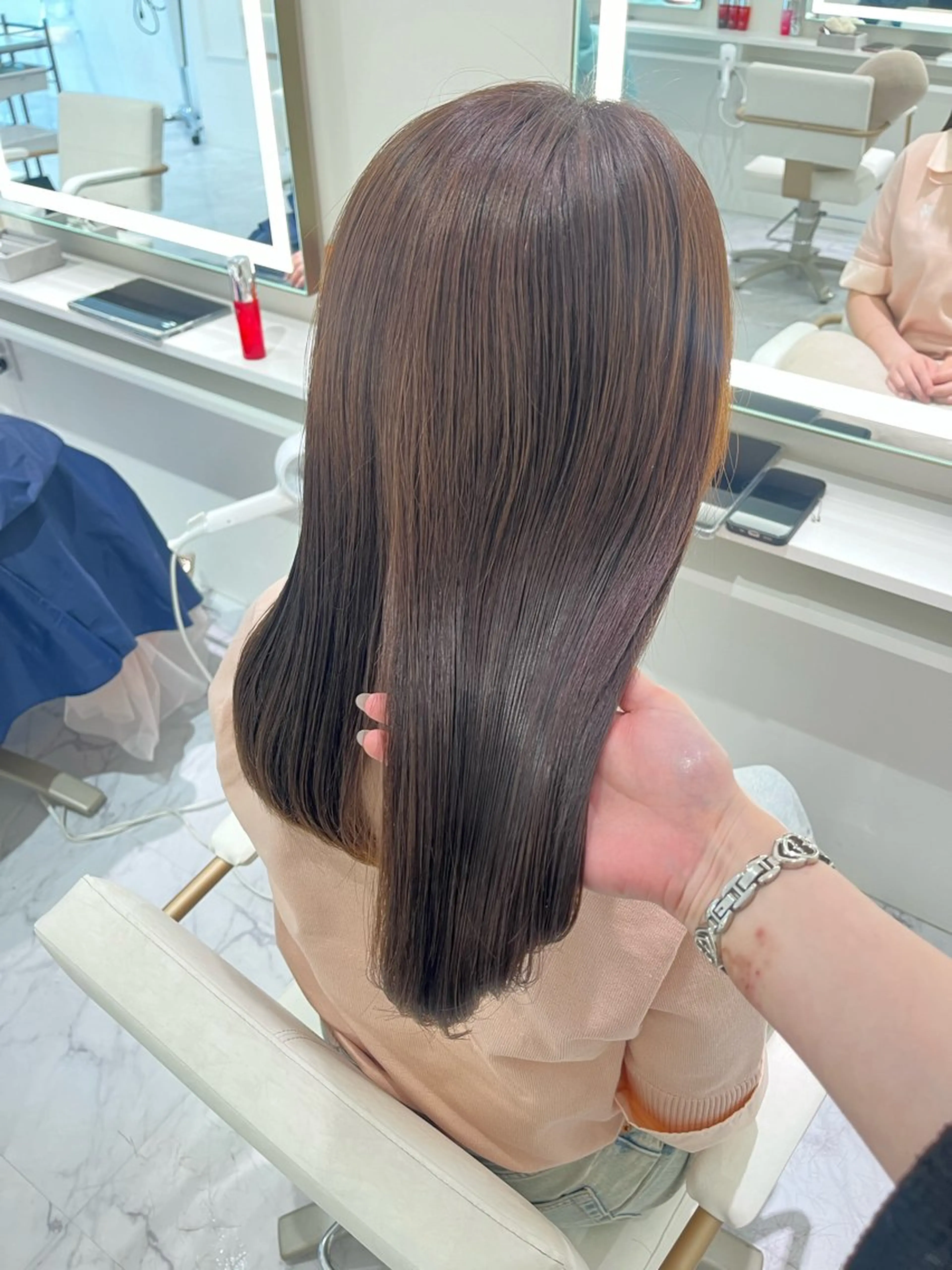 セミロング ParveMix /石田 佳澄🩶のヘアスタイル