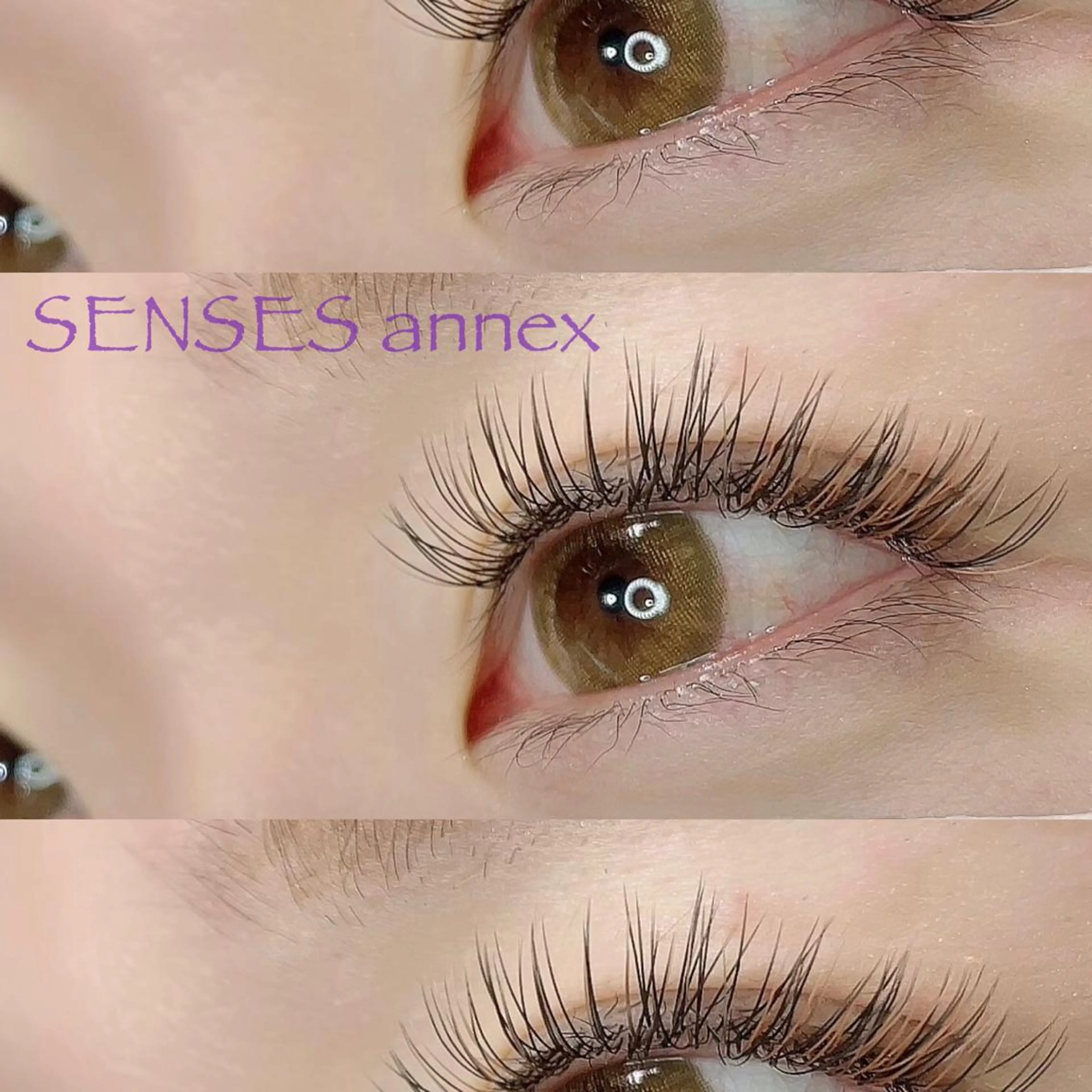 マツエク・マツパ カラーマツエク マツエク SENSES_ WAKAのマツエク・マツパデザイン