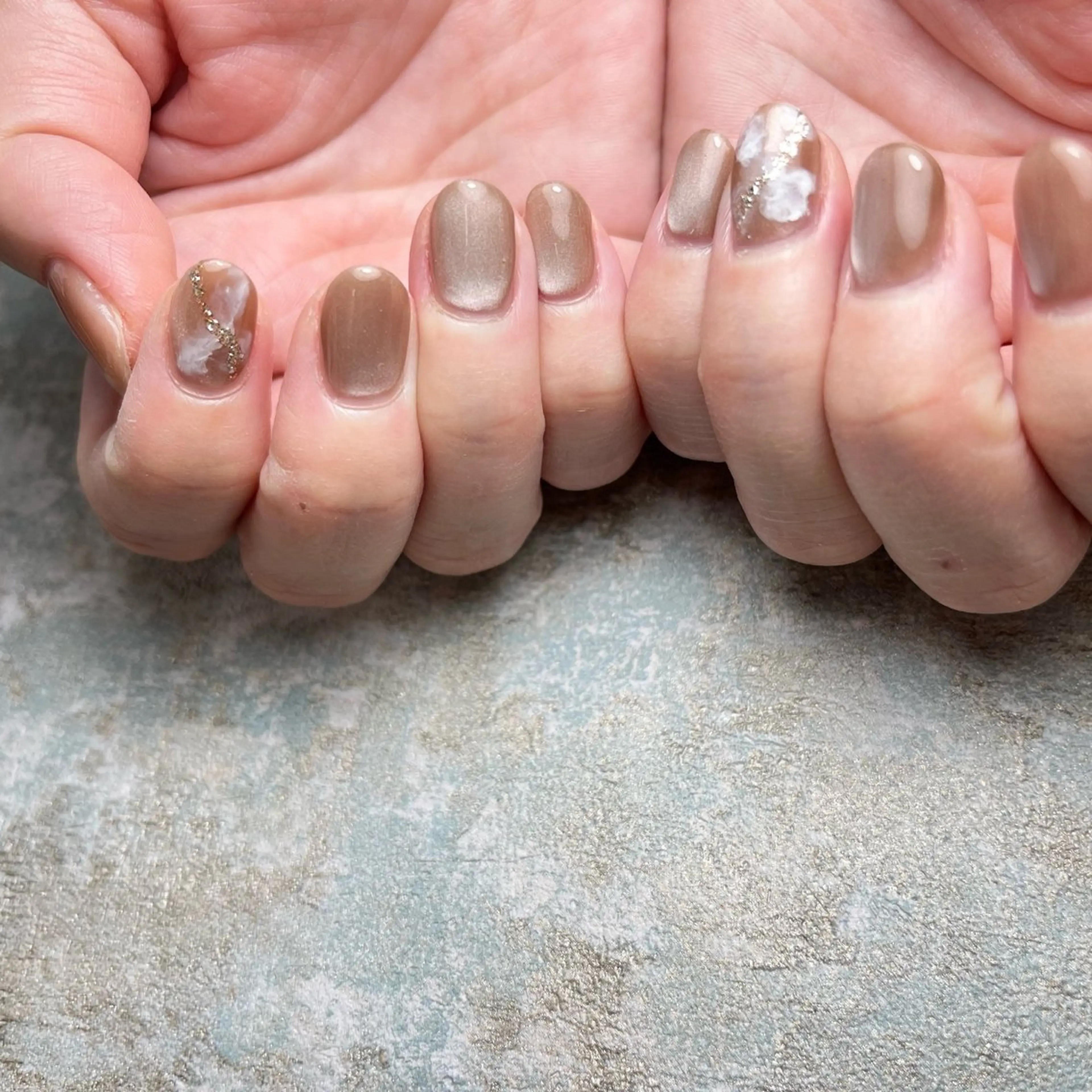 ネイル アートネイル ハンドネイル 及川 莉奈のネイルデザイン