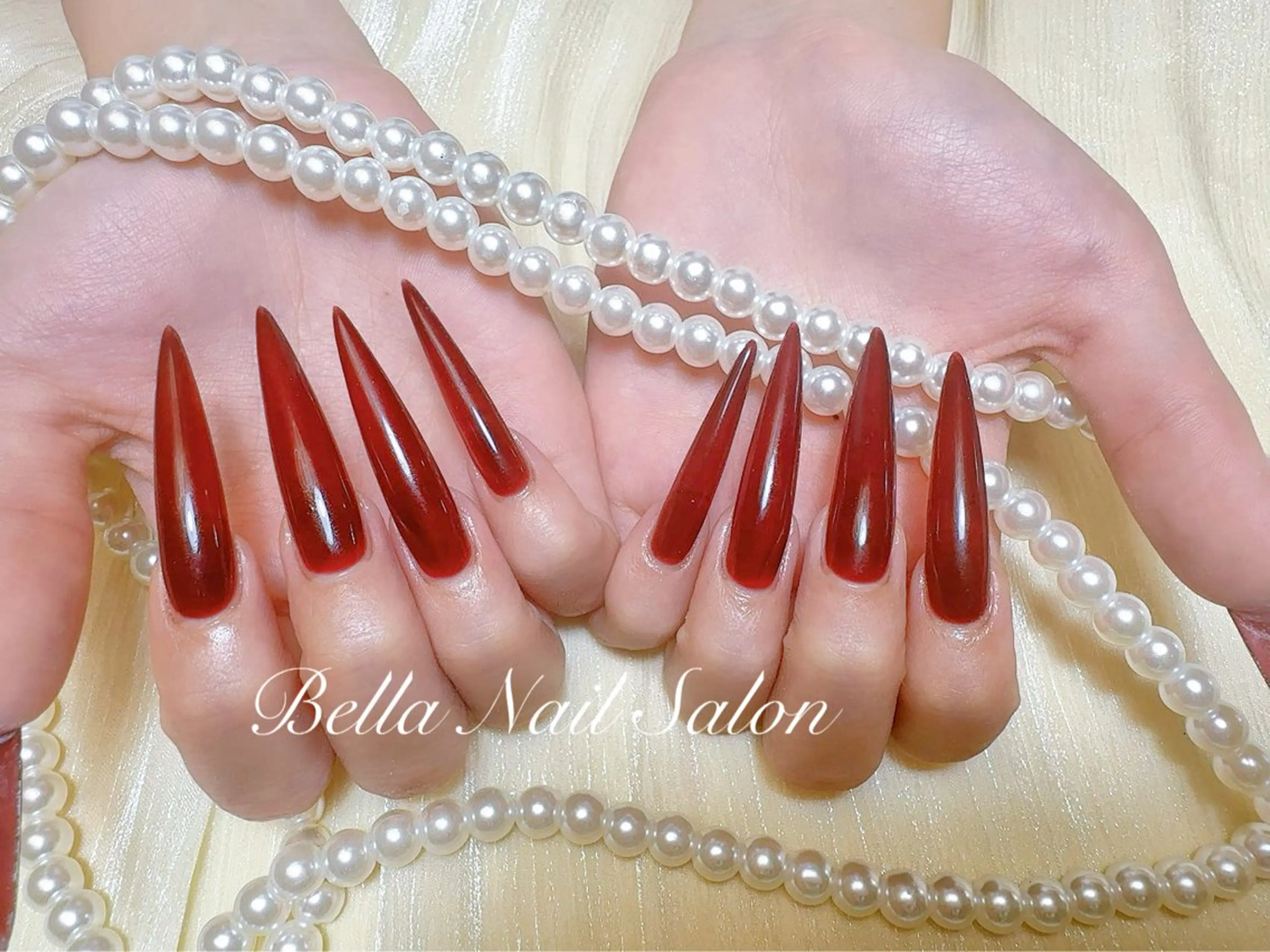 ネイル ハンドネイル Bella Nail Salonパラジェルのネイルデザイン