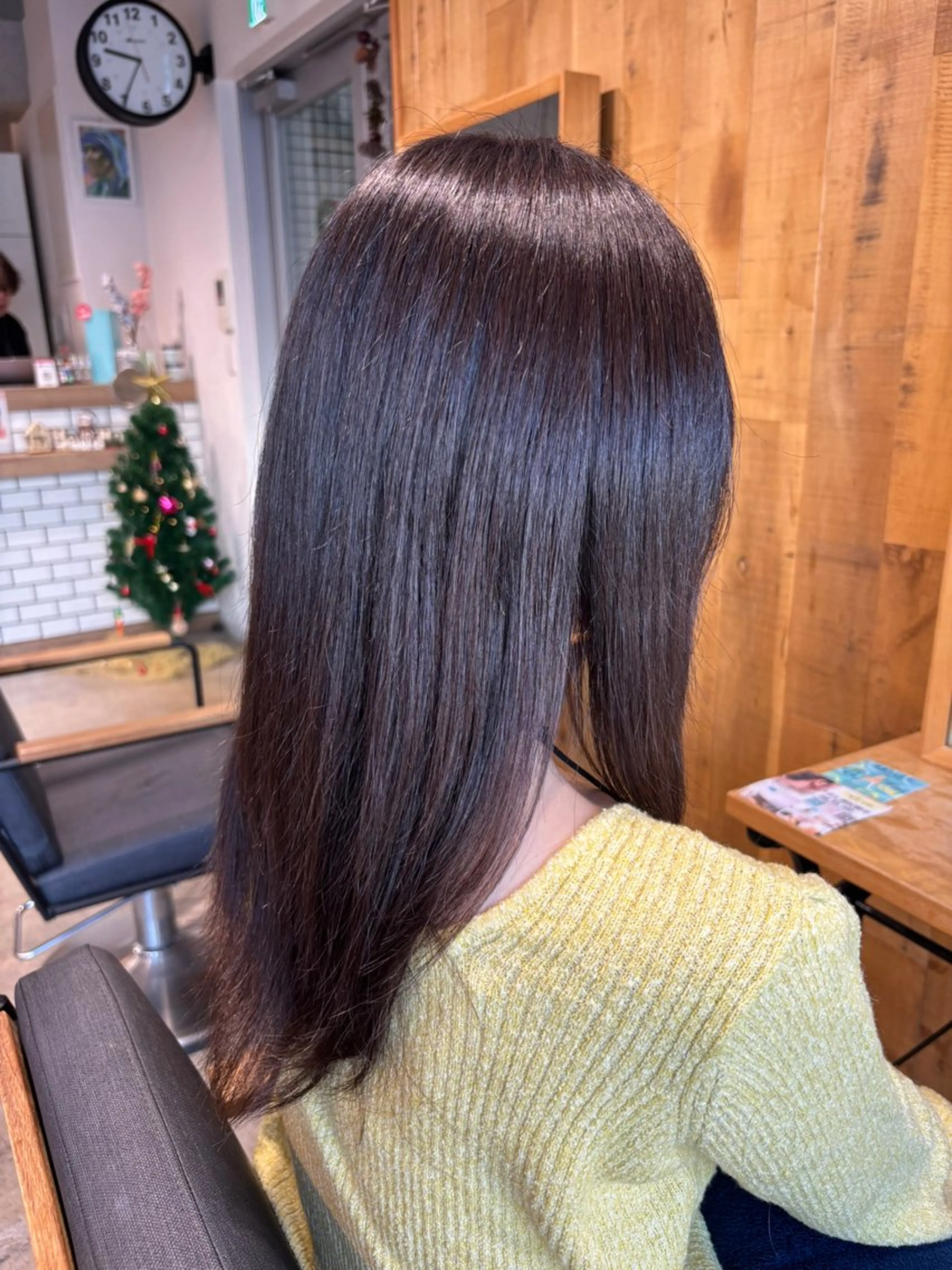 ロング ヘアカラー 暖色カラー🌺／ 髪質改善🌿／ゆうかのヘアスタイル