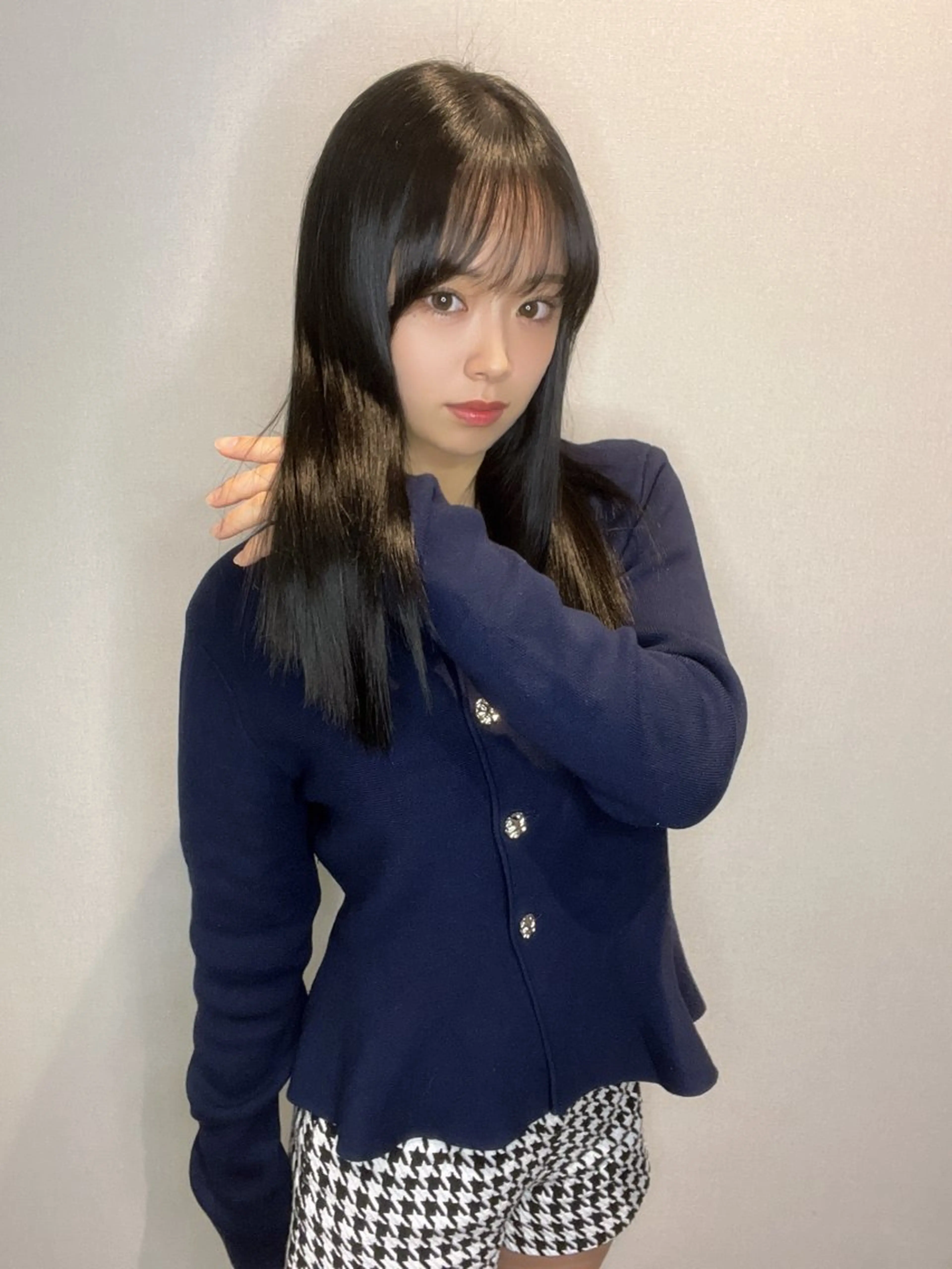 セミロング 髪質改善/shuki 韓国/代表取締役のヘアスタイル